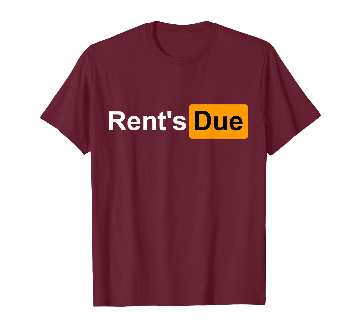 Rent's Due Funny Rent is Due Roommates Bodybuilding Shirt T-Shirt