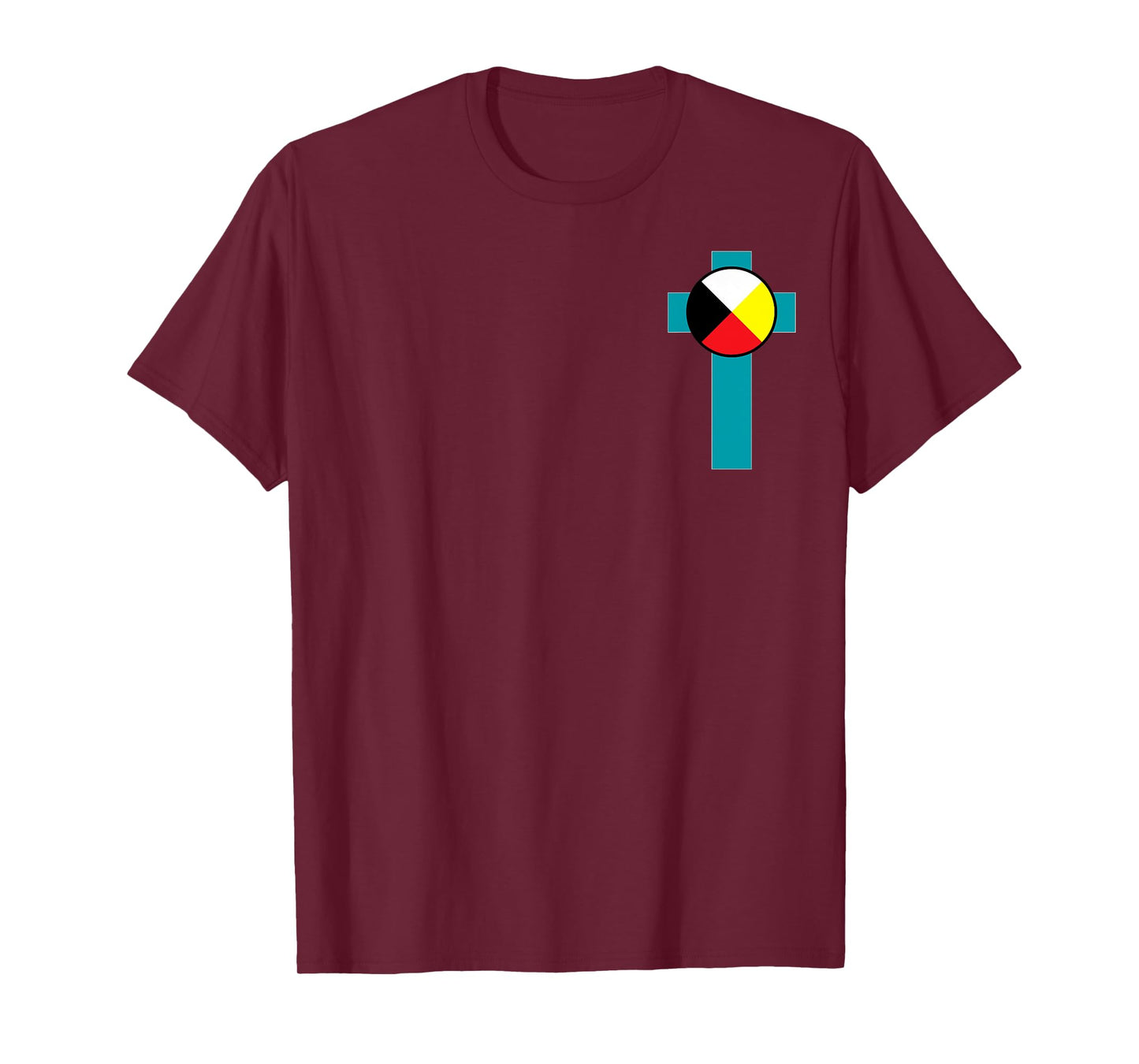 Medicine Wheel - Native American Indian Christians T-Shirt