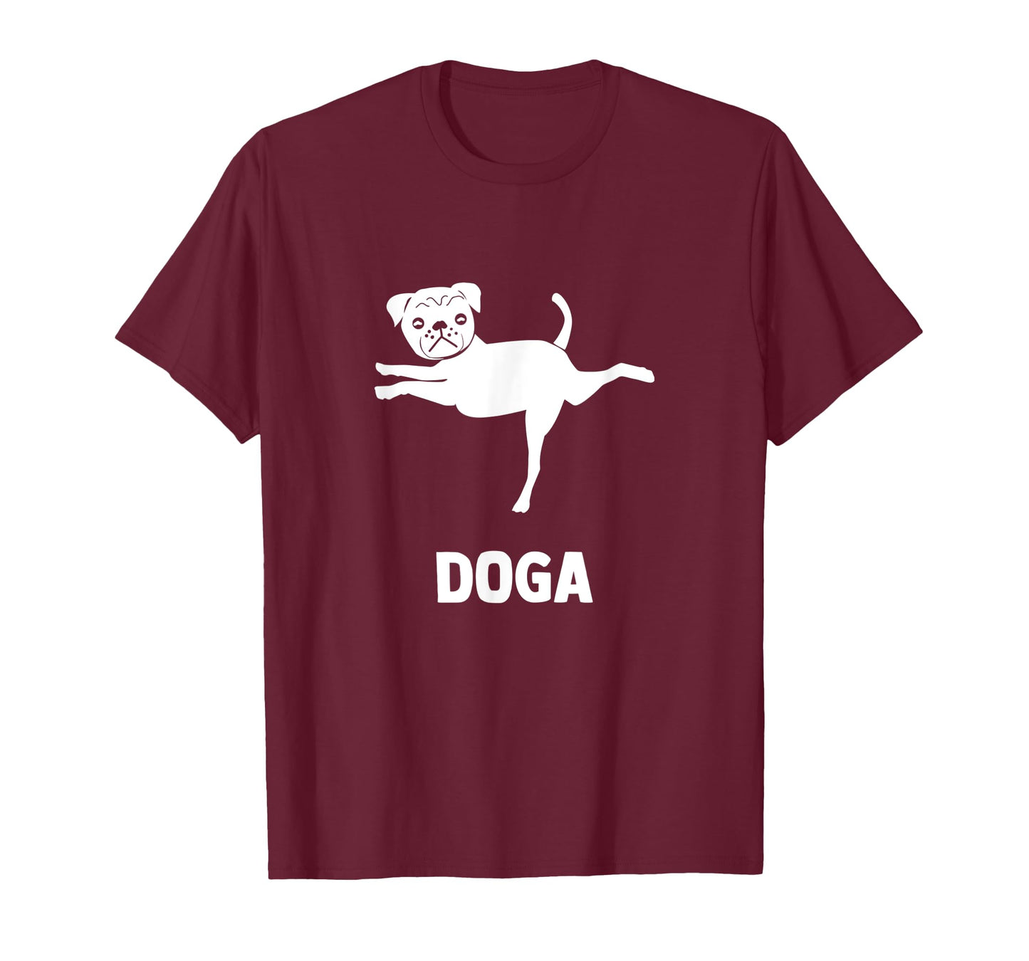 Best Dog & Yoga is DOGA T-Shirt Funny Gift T-Shirt for Men Women