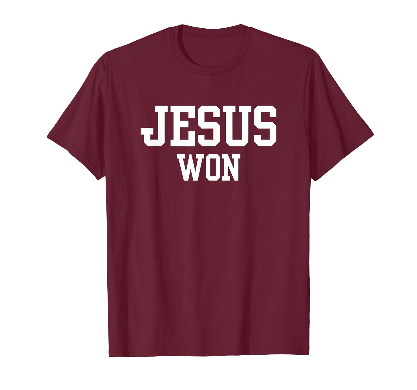 Christian, JESUS WON T-Shirt
