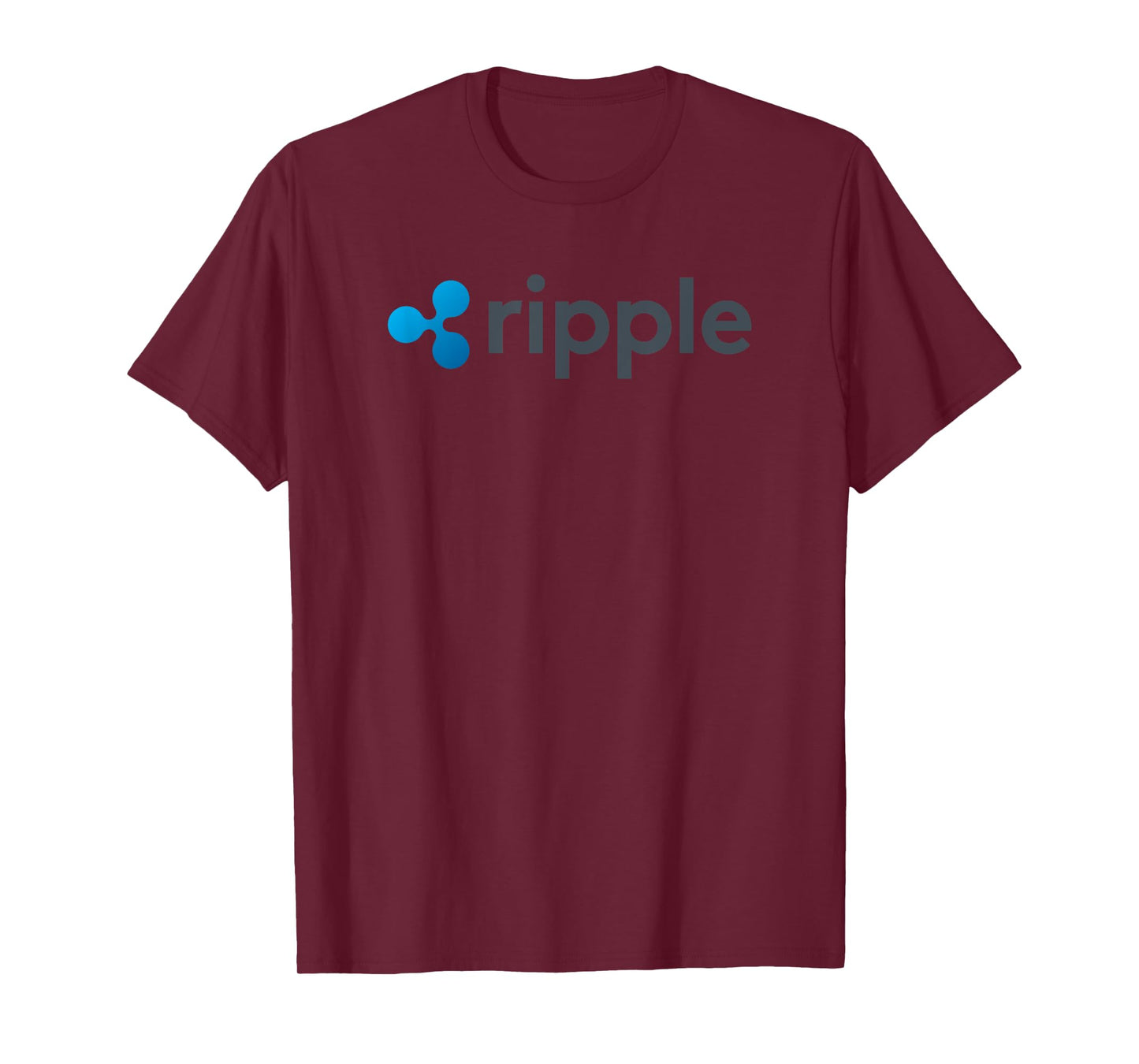 Ripple Coin XRP Cryptocurrency Fan Logo HODLer To The Moon T-Shirt