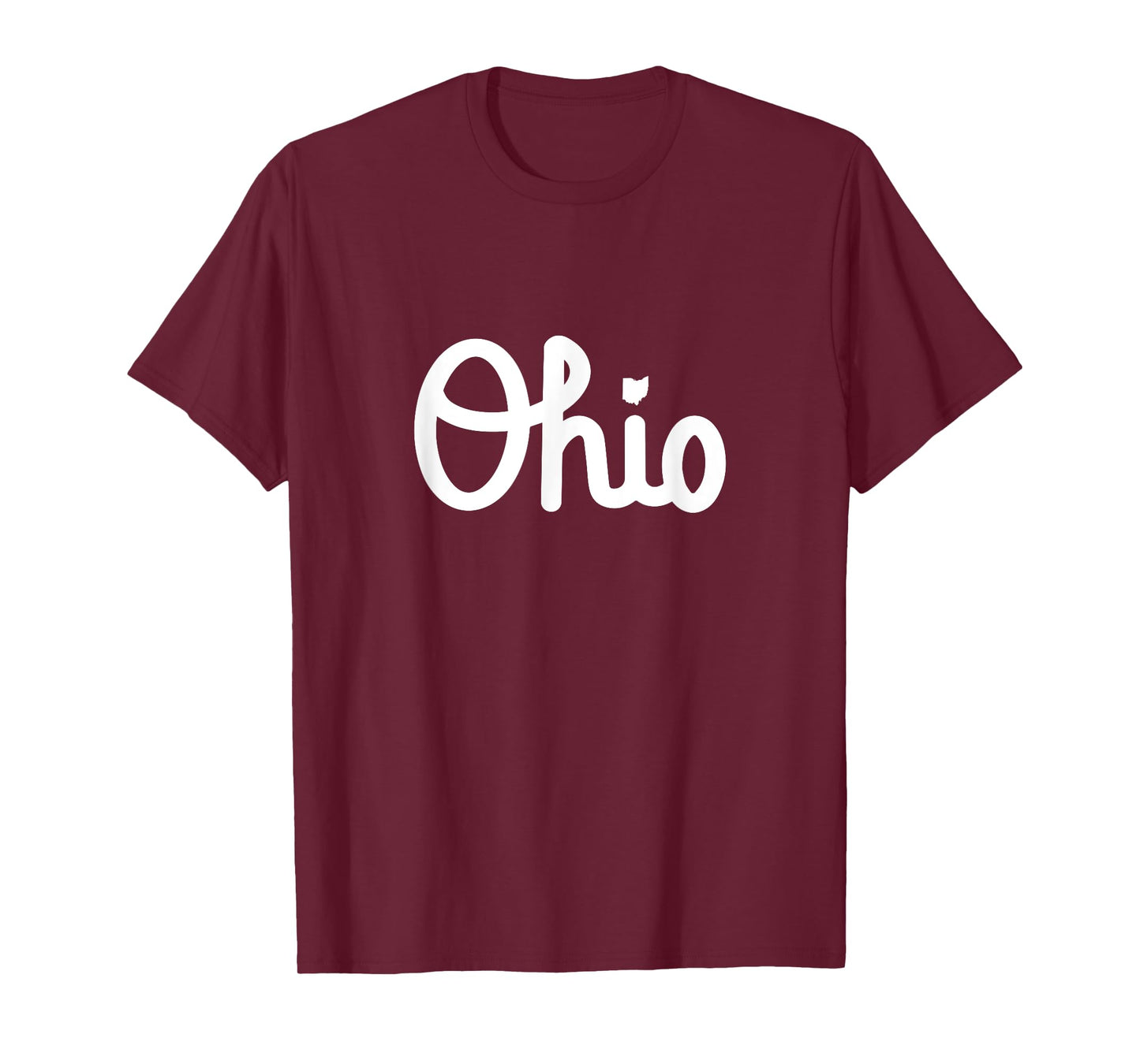 Vintage Script Ohio Dots the I T-Shirt