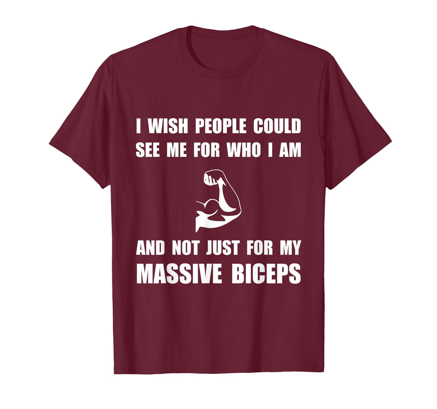 Massive Biceps Funny T-Shirt T-Shirt