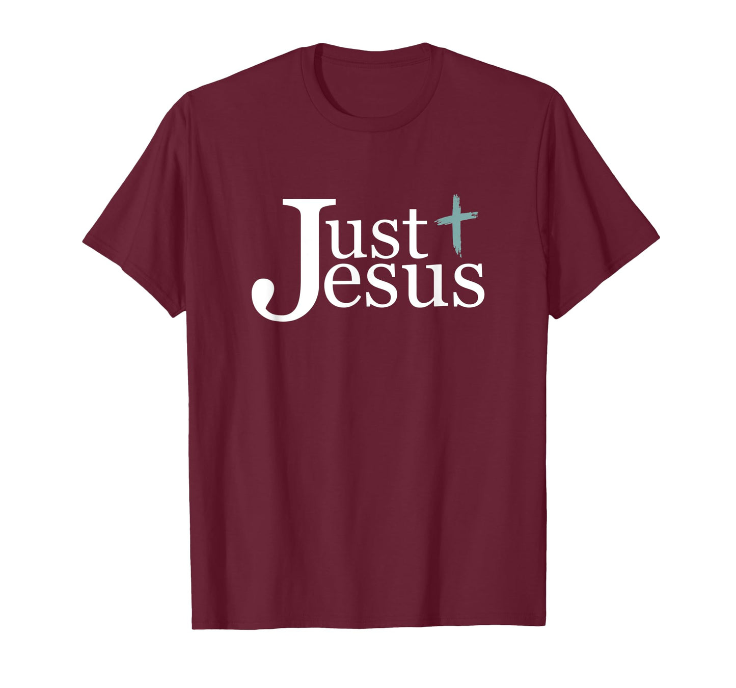 Trendy Christian for Men or Women Religious Just Jesus T-Shirt