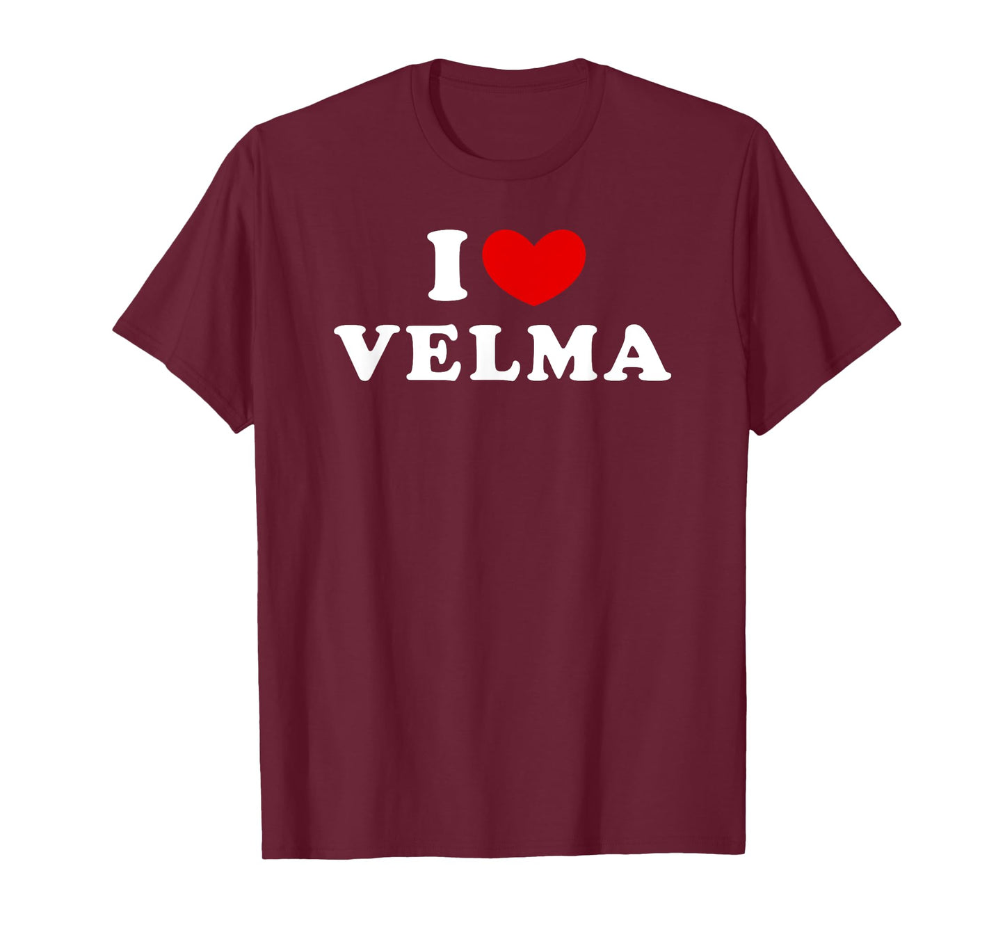 I Love Velma, I Heart Velma T-Shirt