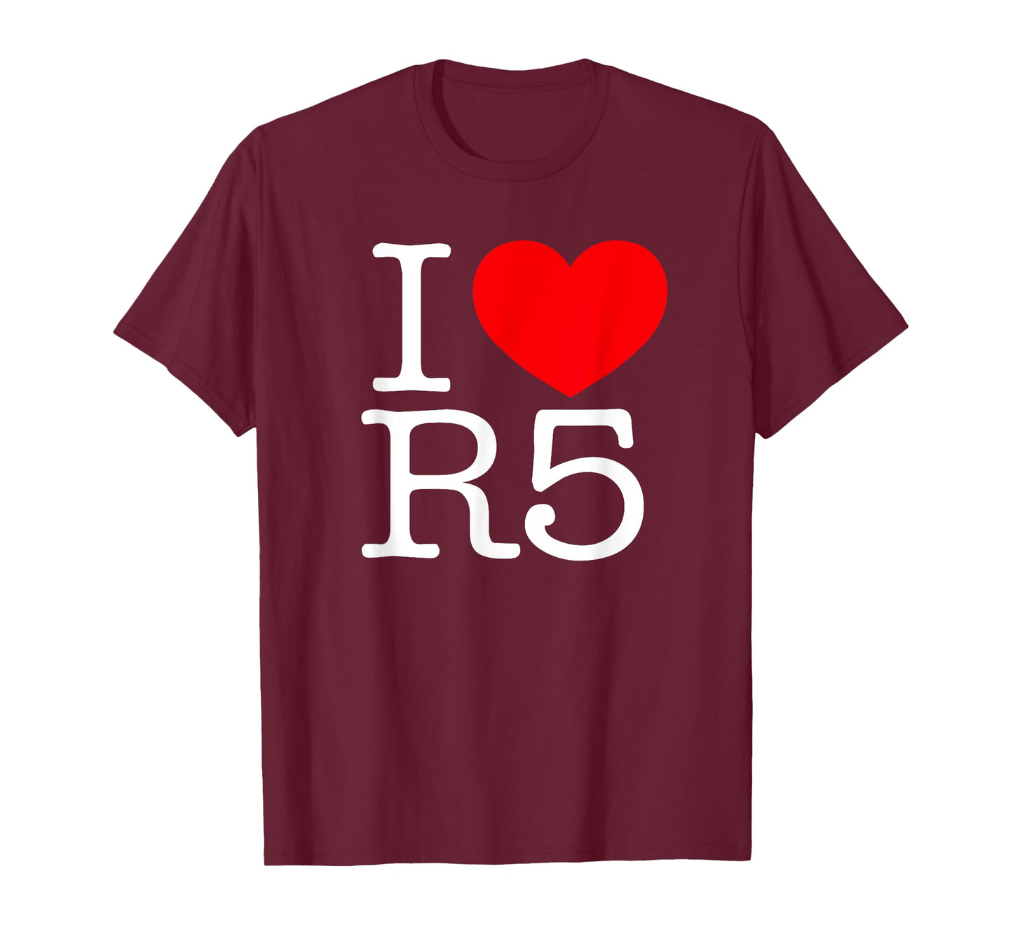 I Love (Heart) R5 T-Shirt