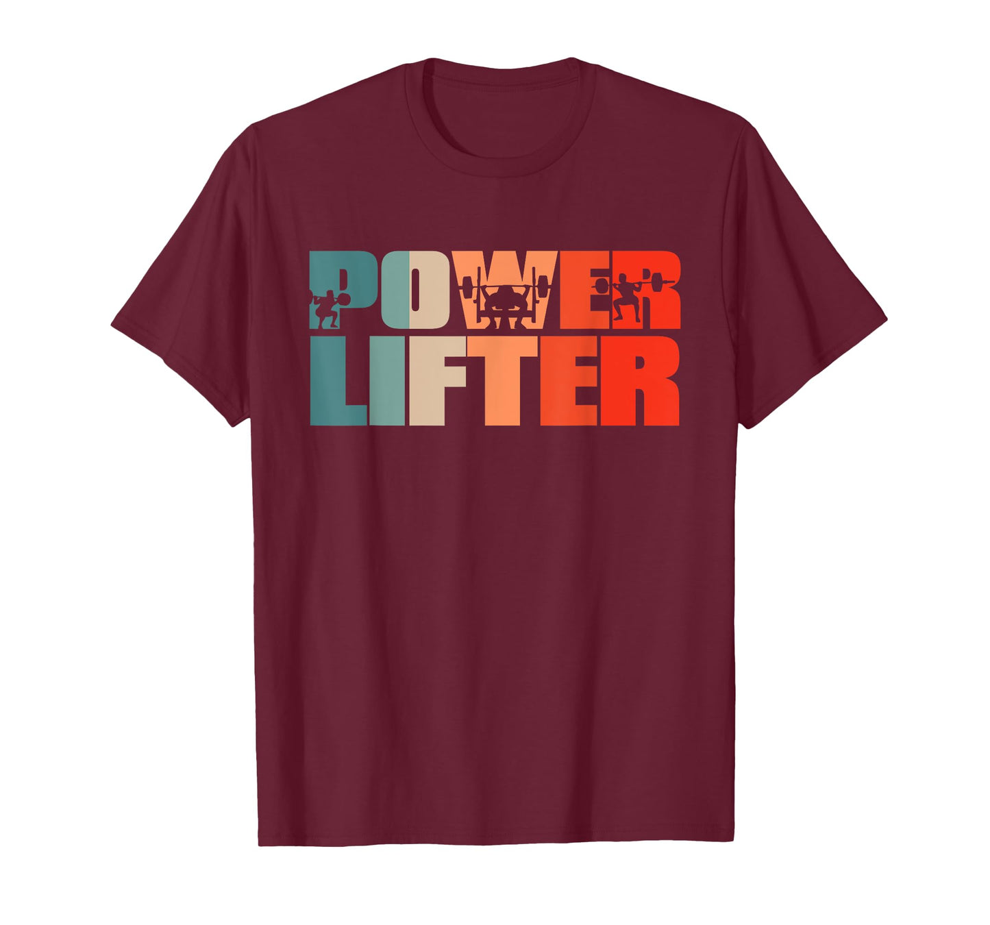 Retro Powerlifting Gym Weightlifting - Vintage Powerlifter T-Shirt