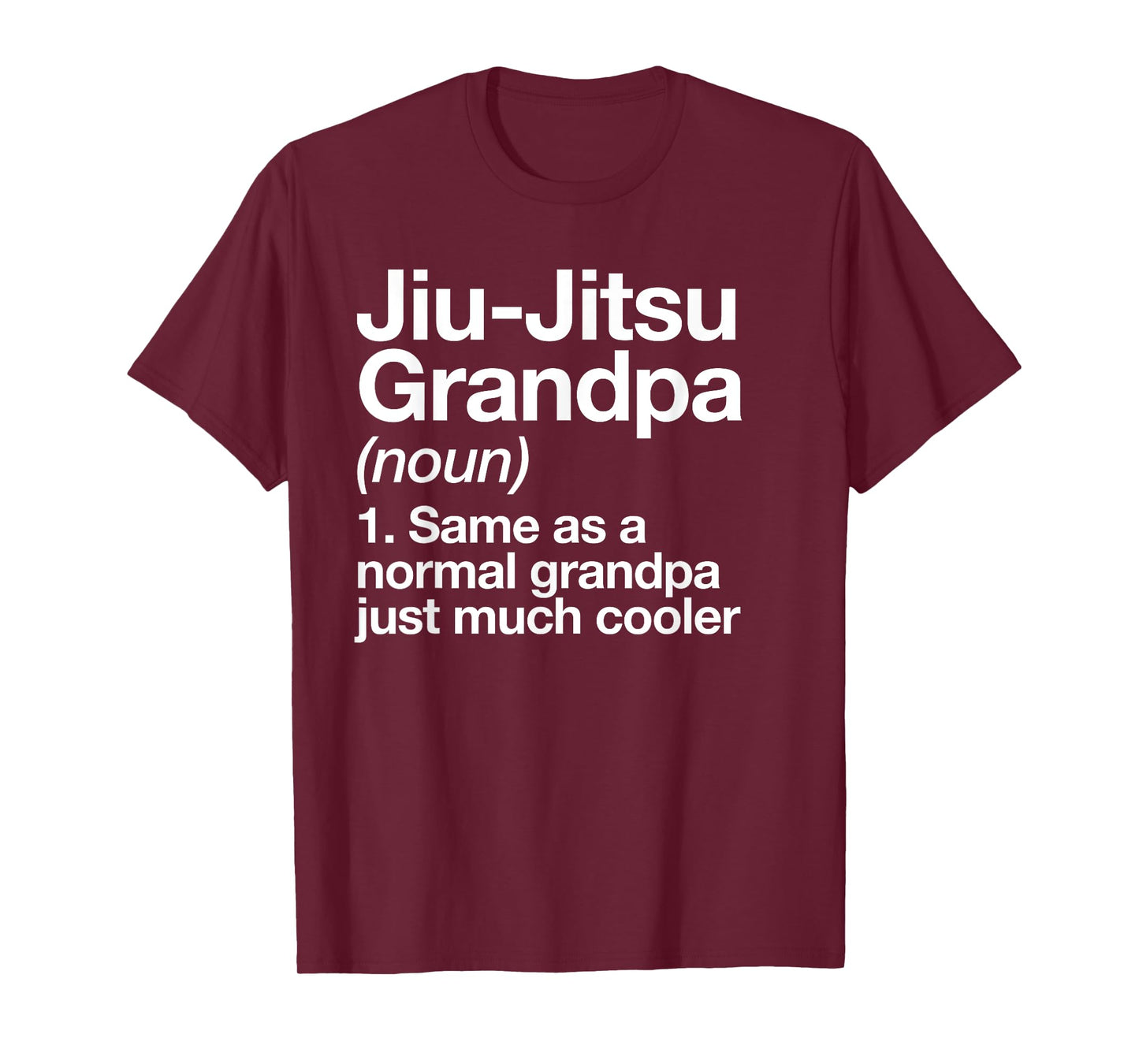 Jiu-Jitsu Grandpa Definition Funny Sports Martial Arts T-Shirt