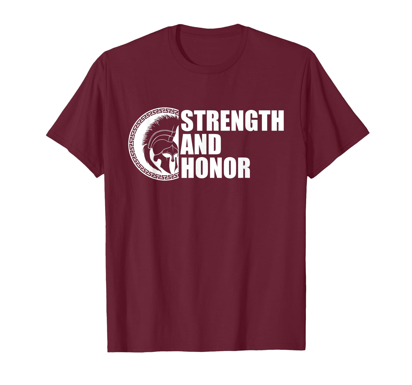 C597 STRENGTH AND HONOR T-Shirt Workout Gym MMA Fitness