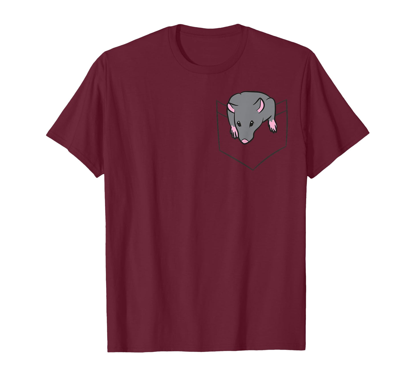 Rat Lover Rat In a Pocket T-Shirt