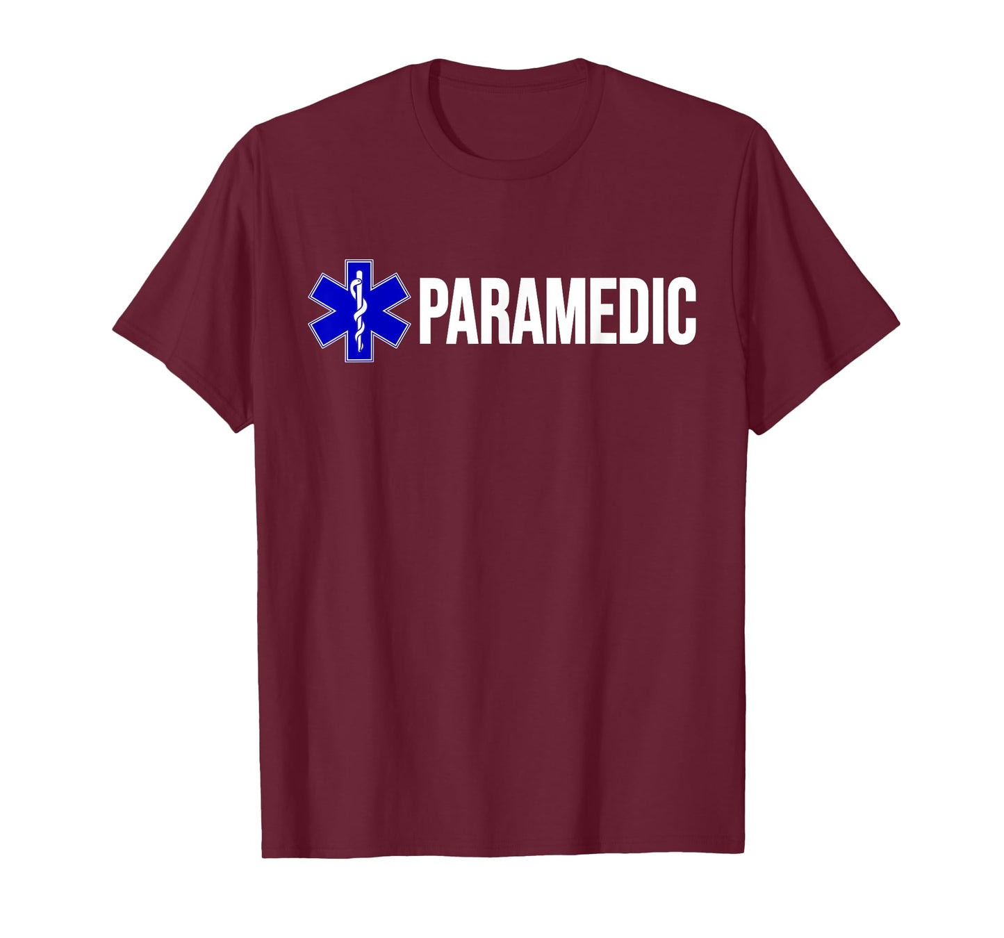 PARAMEDIC UNIFORM COSTUME TEE STAR OF LIFE EMT EMS AMBULANCE T-Shirt
