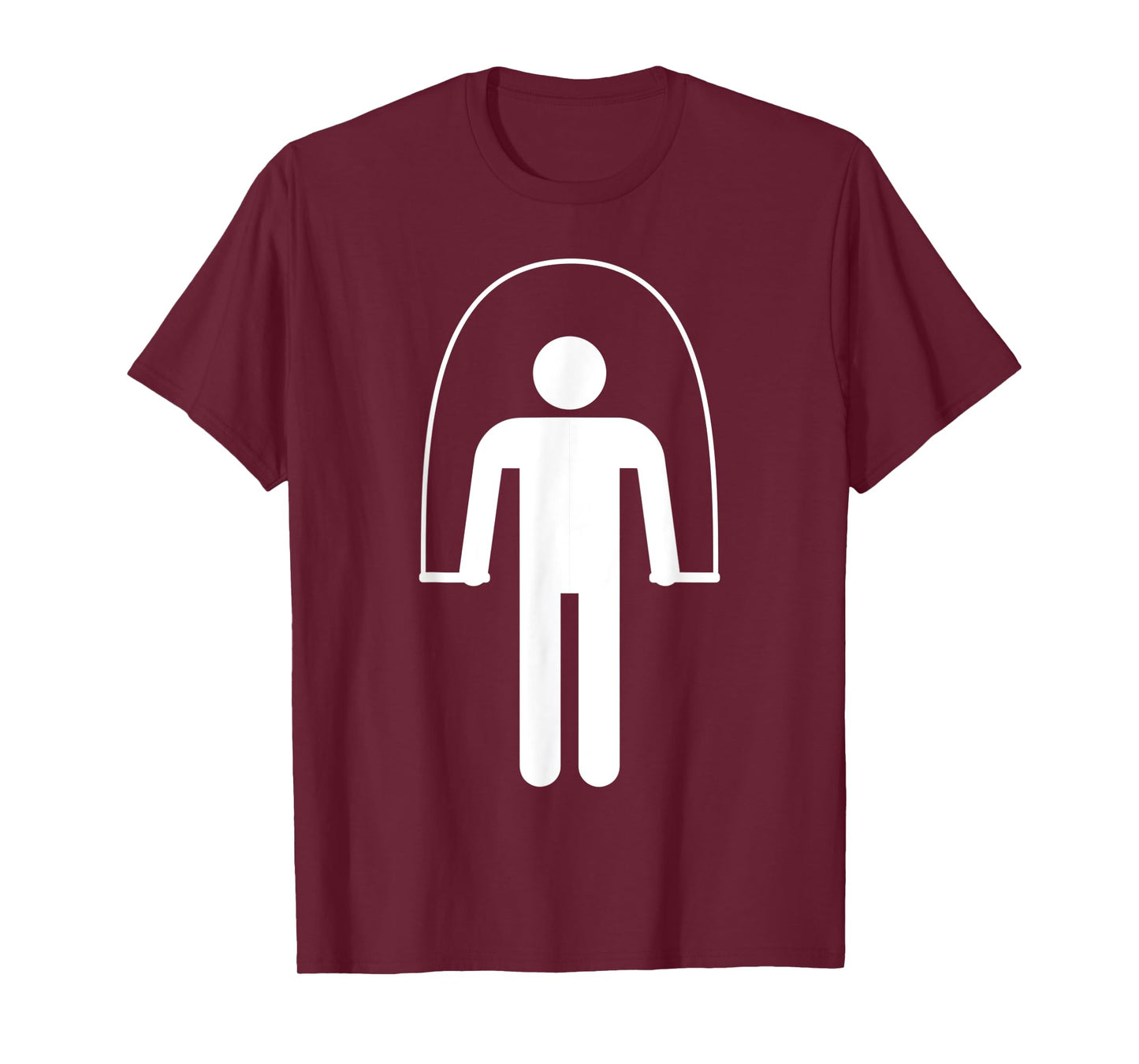 Stick Figure Jumping Rope T-Shirt