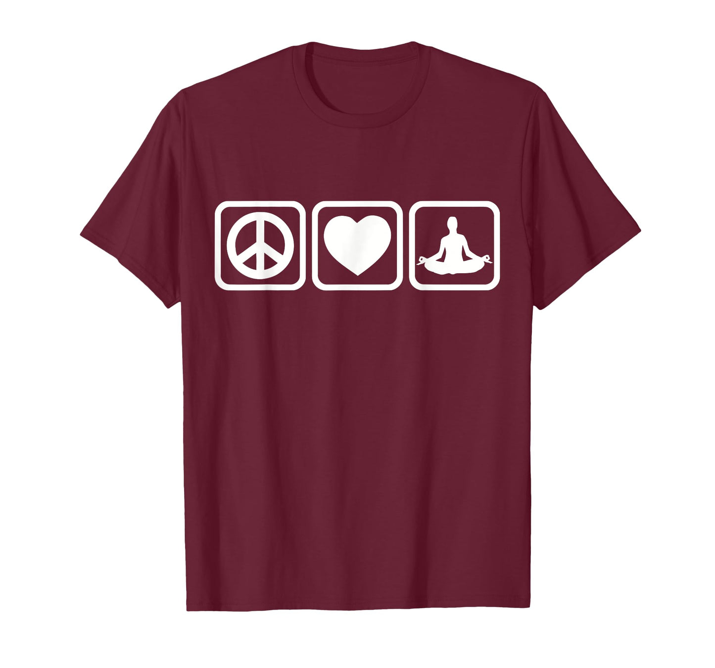 Peace Love Yoga T-Shirt