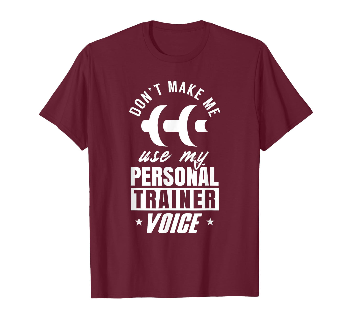 Personal Trainer Voice Workout Fitness Coach Instructor T-Shirt