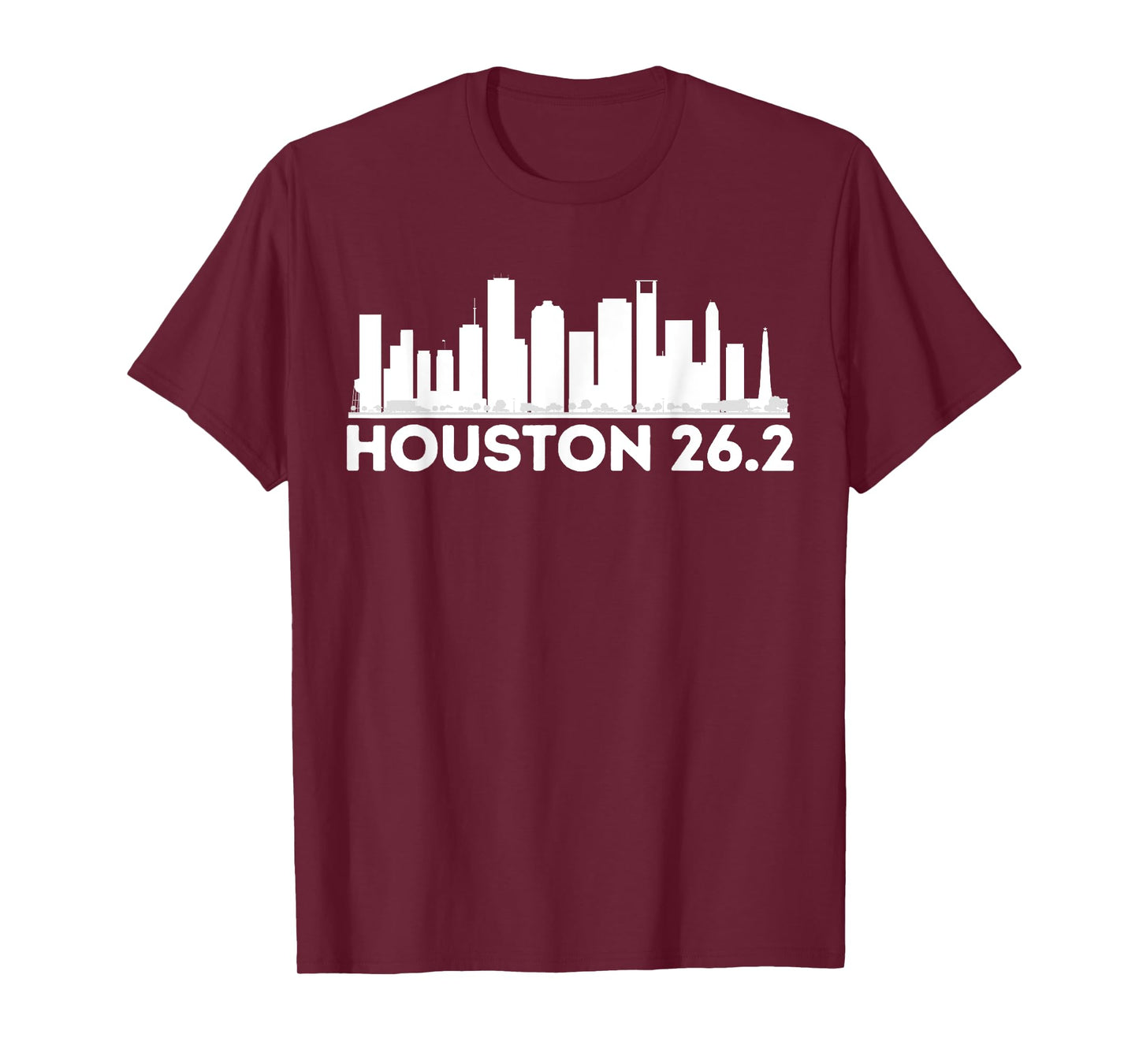 Houston Running Race 26.2 Full Marathon Runner T-Shirt