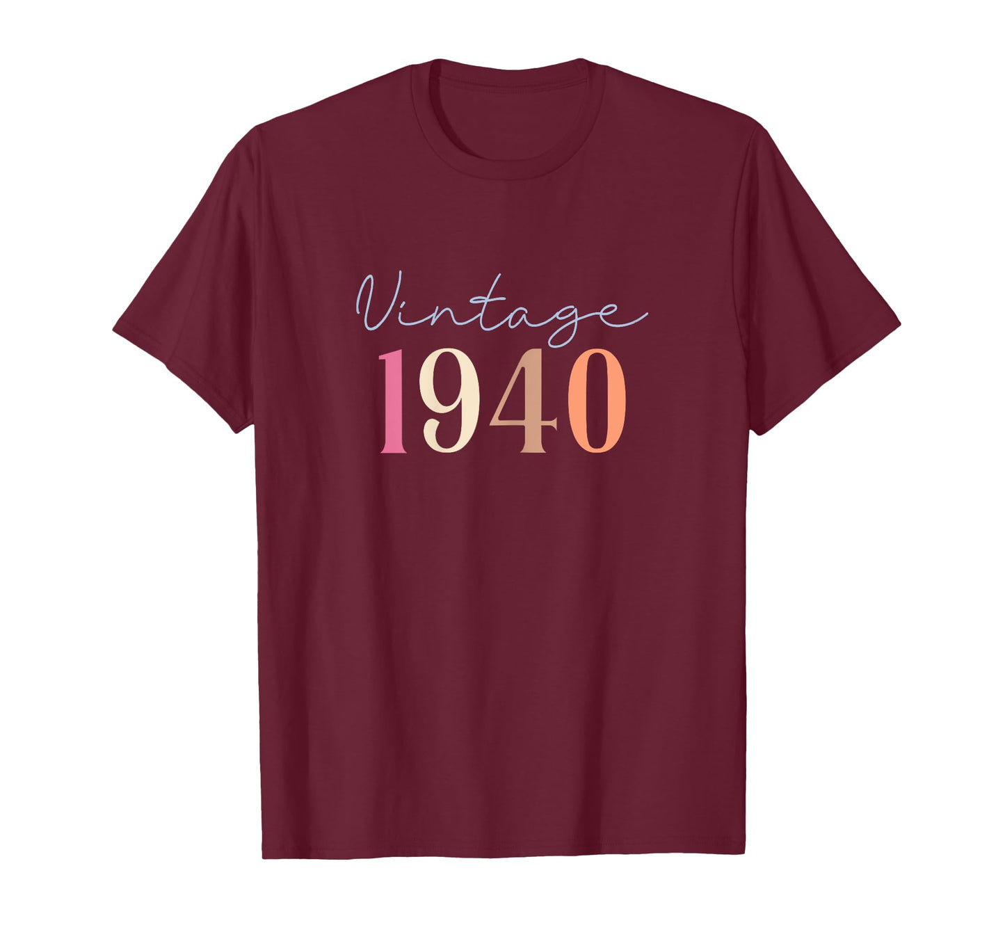 85 Years Old Vintage 1940 85th Birthday For Women T-Shirt