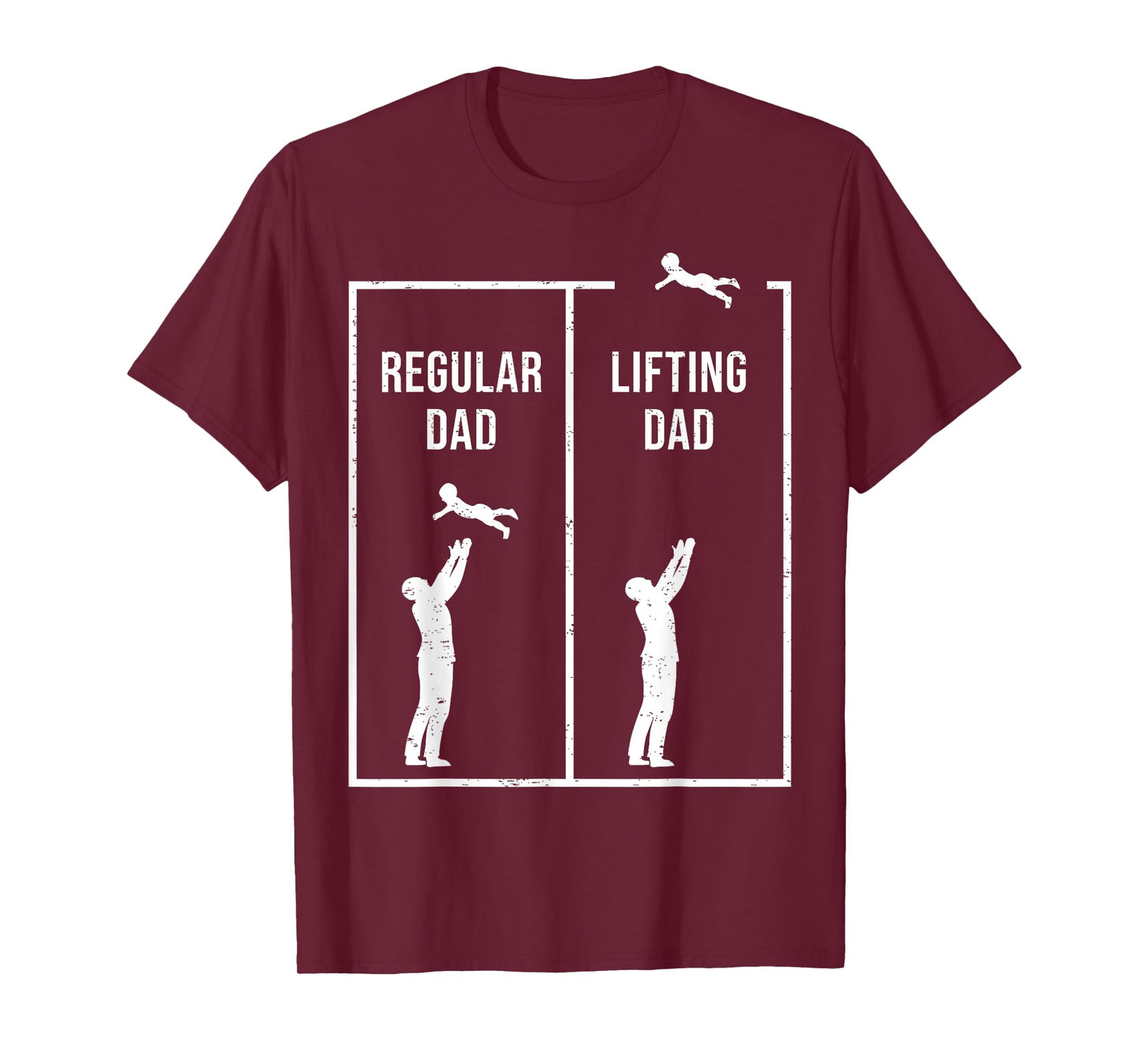 Funny Weightlifting Workout Fitness Father Gym I Lifting Dad T-Shirt