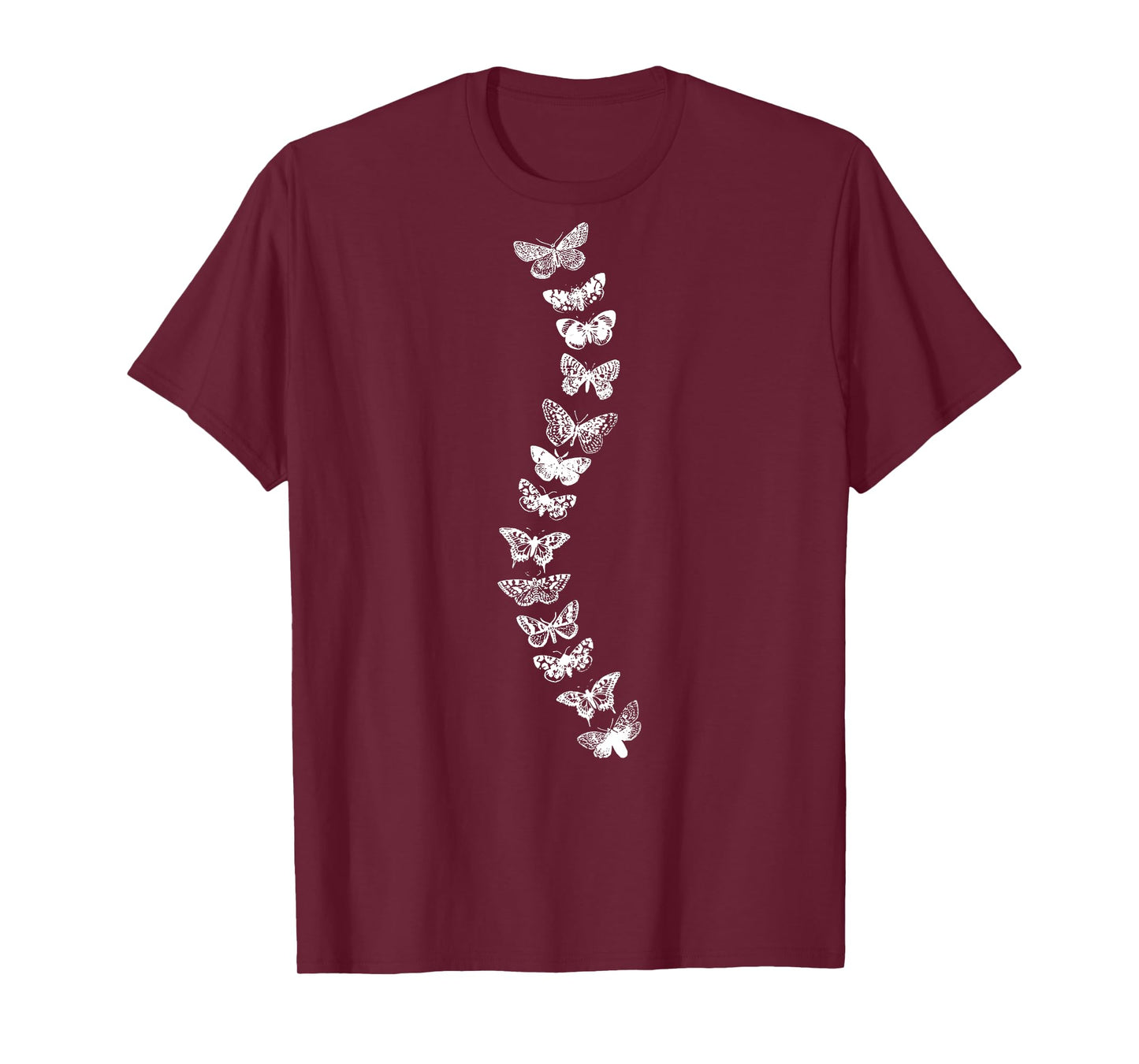 Chiropractor Butterfly Spine Skeleton Bones Spinal Anatomy T-Shirt