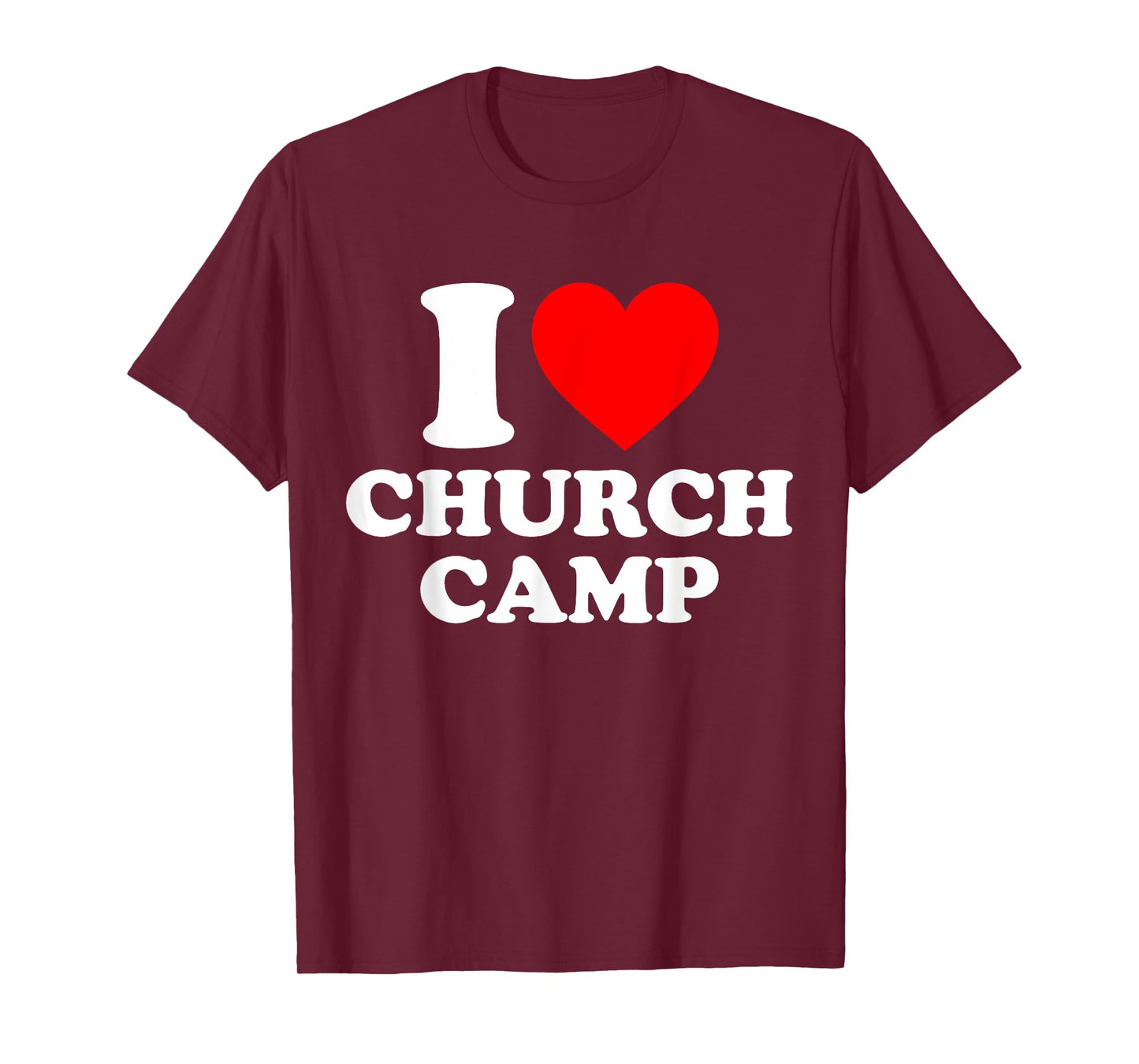 VBS I Love Church Camp Christian Vacation Bible School Jesus T-Shirt