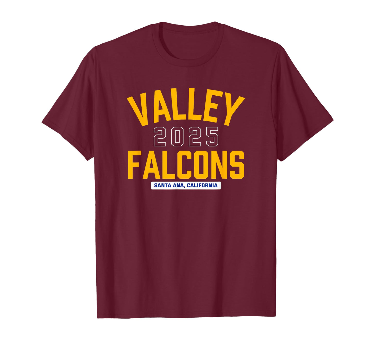 Valley Falcons Santa Ana, California 2025 T-Shirt