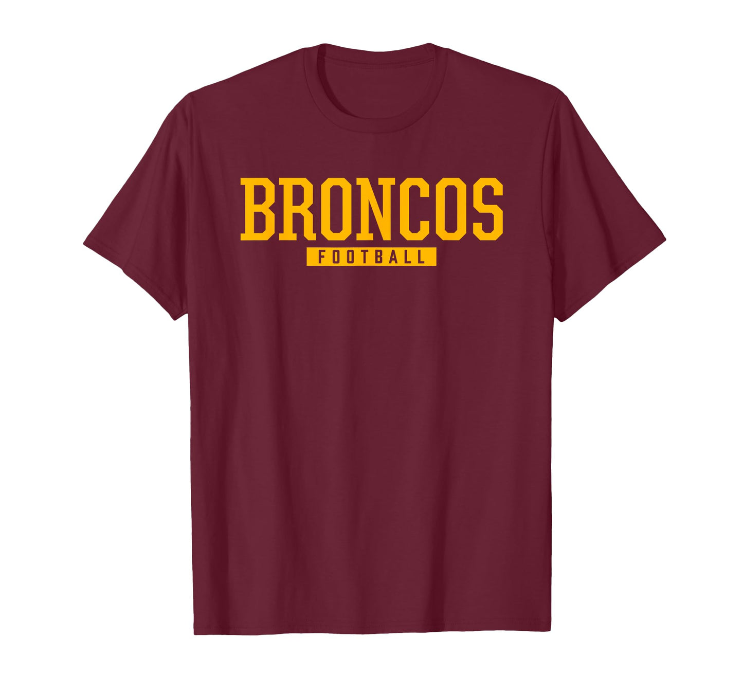 Spring Hill Broncos Football HS T-Shirt