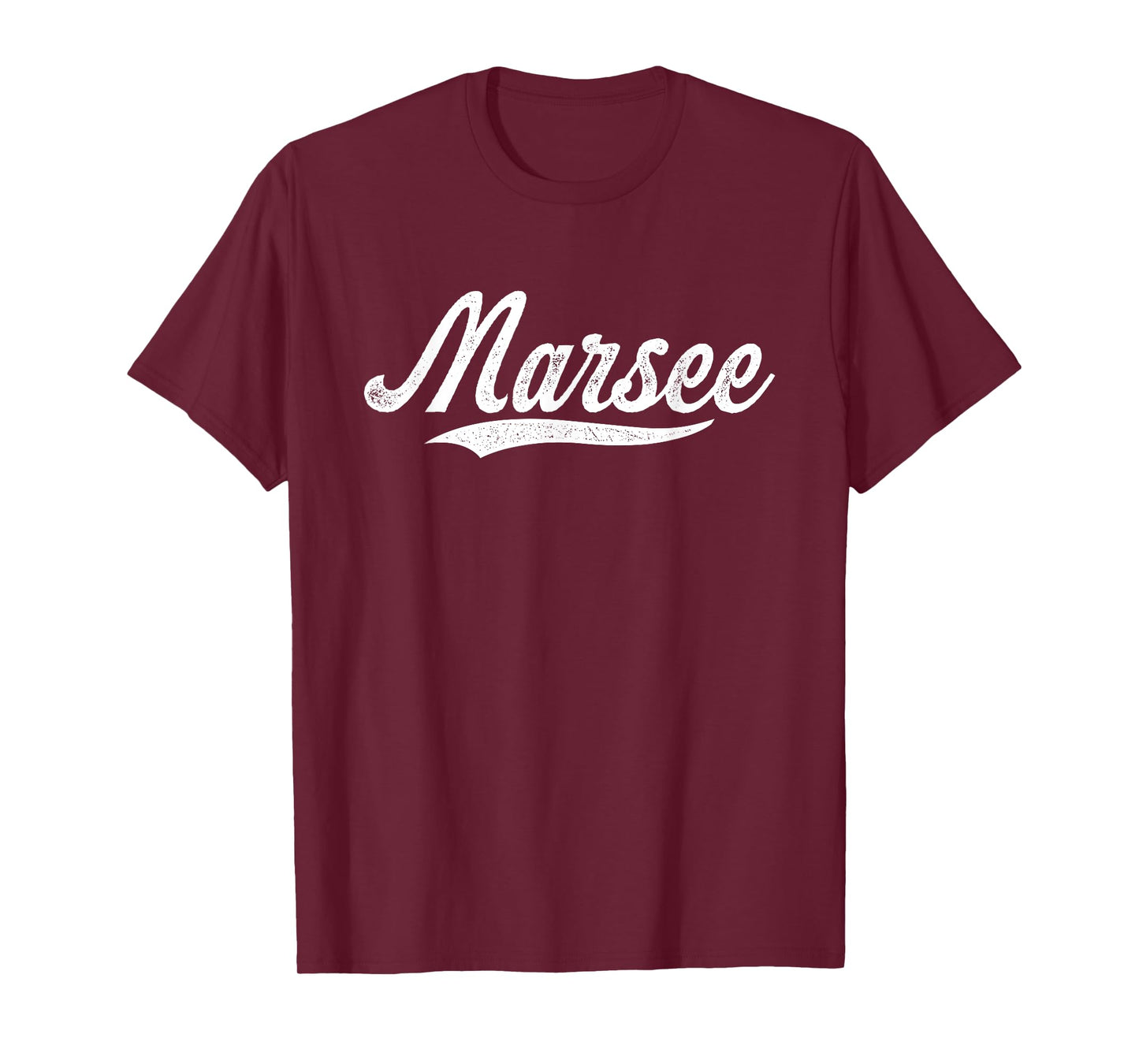 Distressed Script Jakob Marsee Prospect Baseball Fan Gear T-Shirt