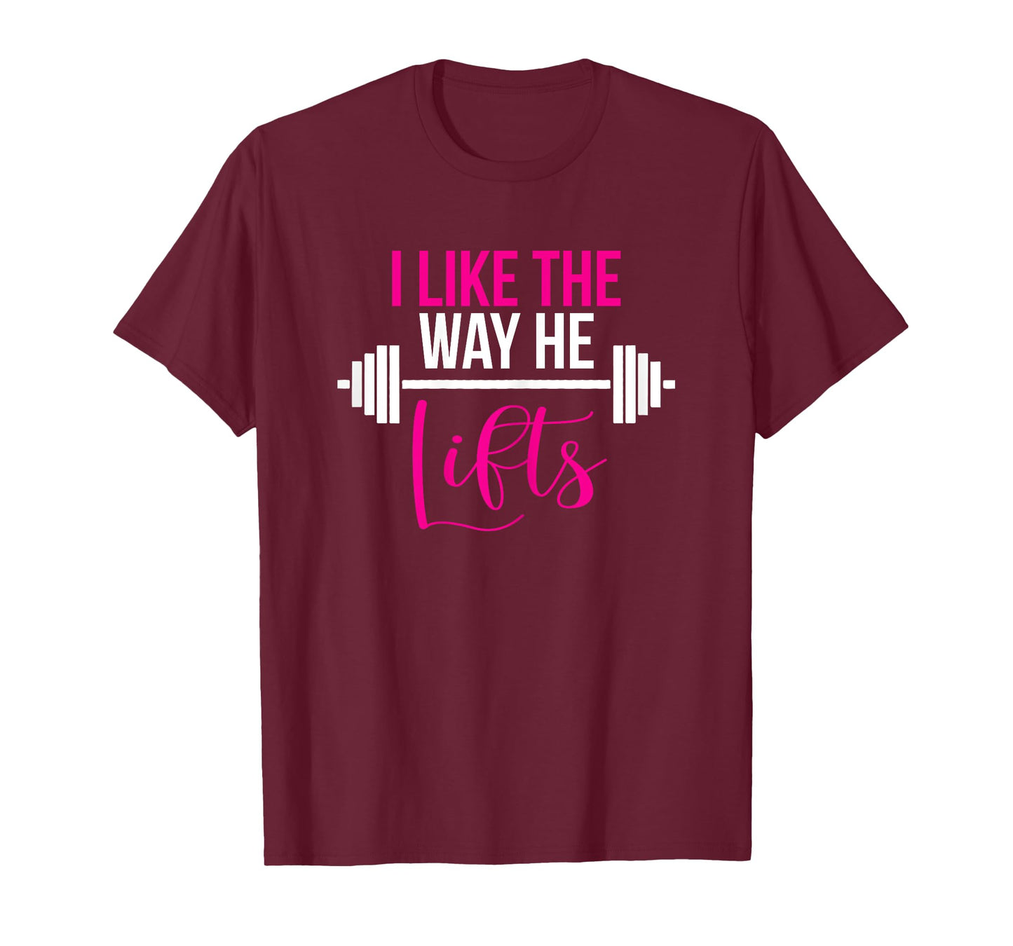Matching Couples Workout I Like the Way He Lifts His and Her T-Shirt