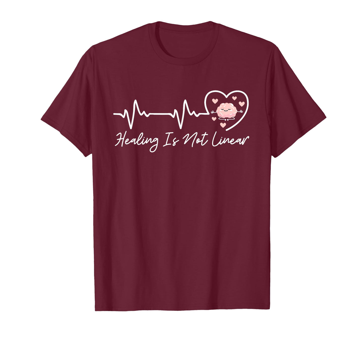 Healing Is Not Linear Tee – Mental Health Awareness T-Shirt