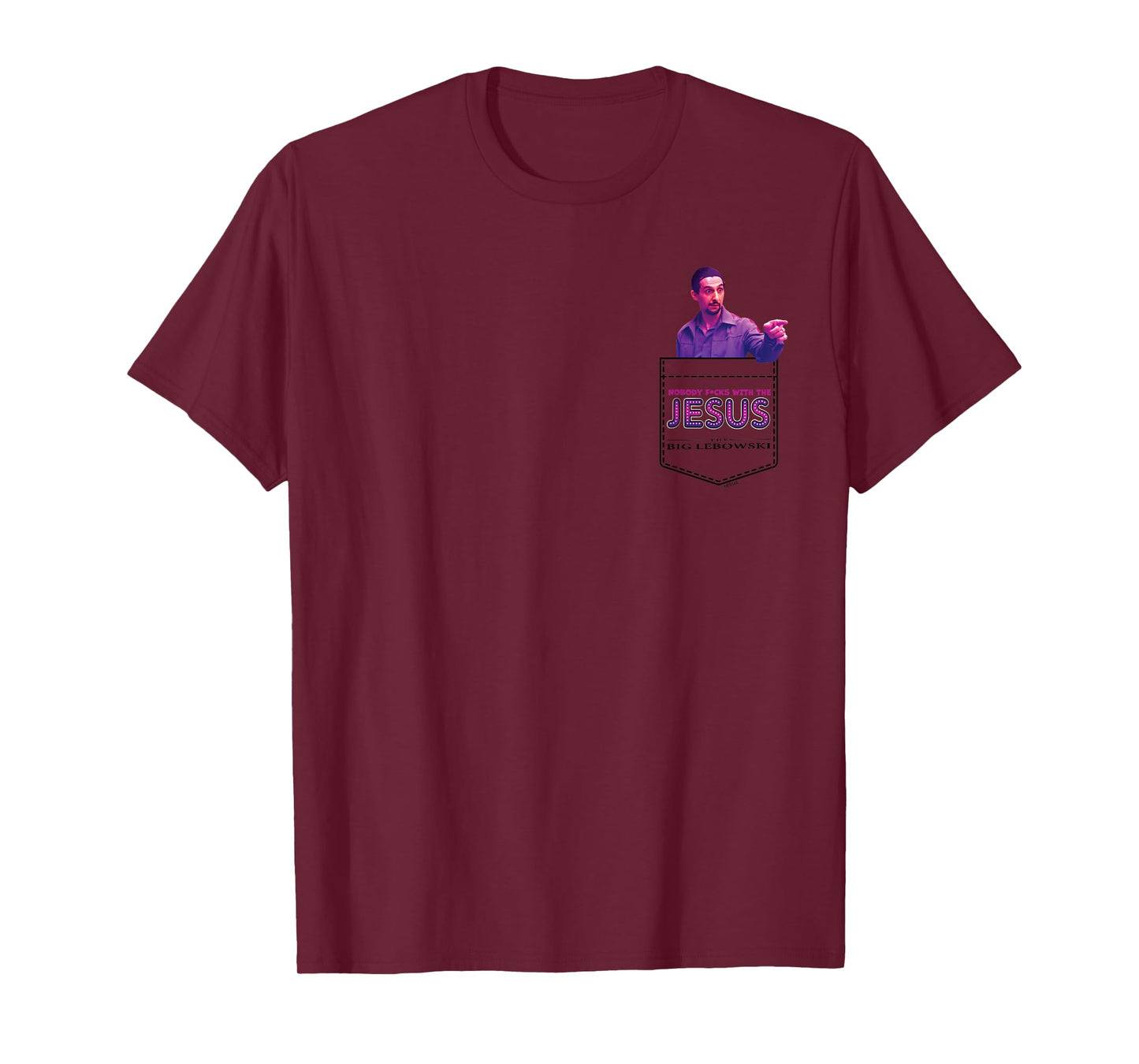 The Big Lebowski The Jesus Pocket Hit T-Shirt