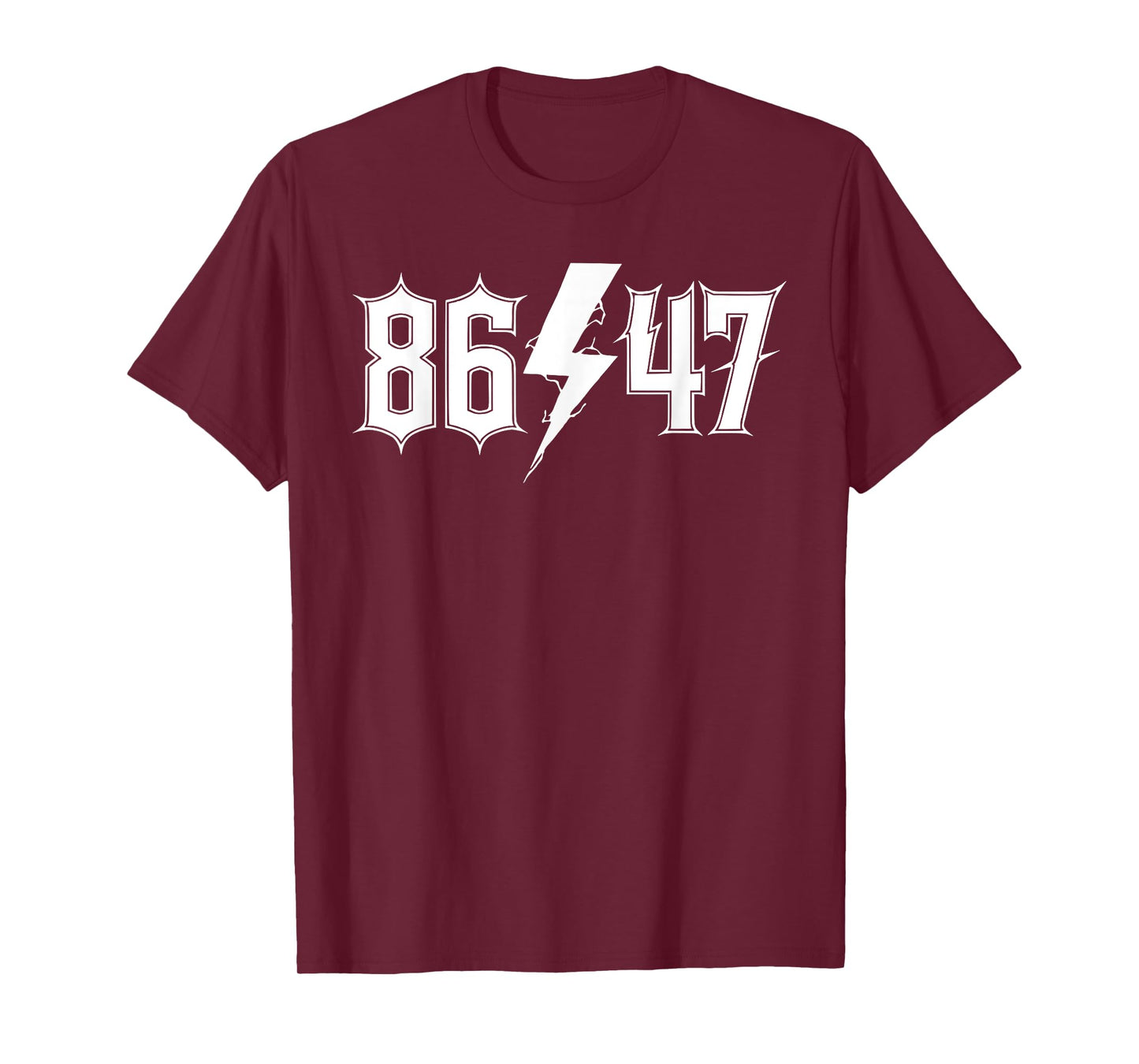 Sarcastic 8647 Vintage 80s Style 86 47 Rock Music 8647 T-Shirt