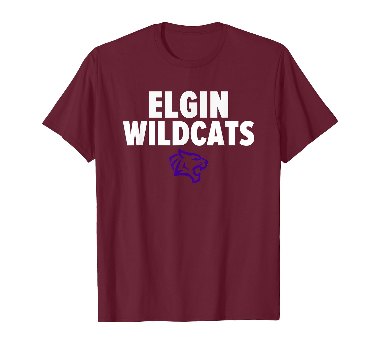 Elgin Wildcats Logo Bold HS T-Shirt