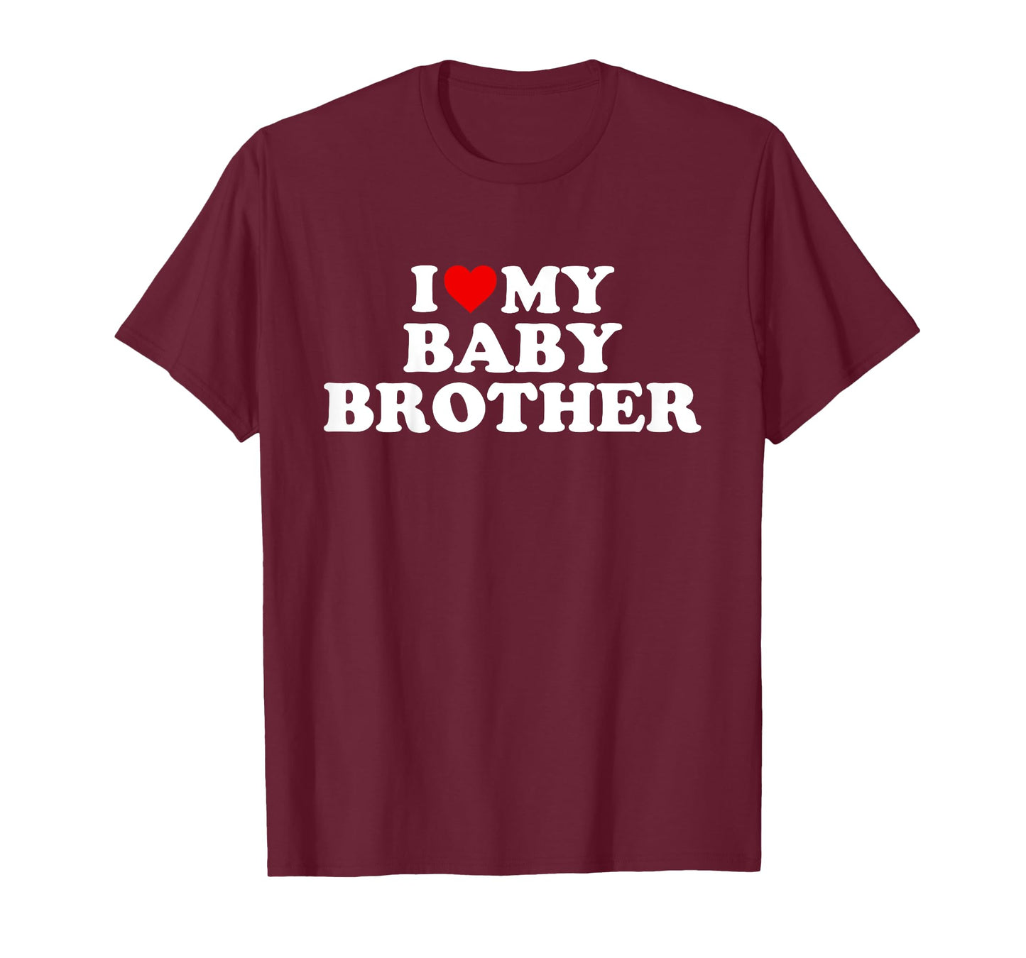 Kids I Love My Baby Brother T-Shirt T-Shirt
