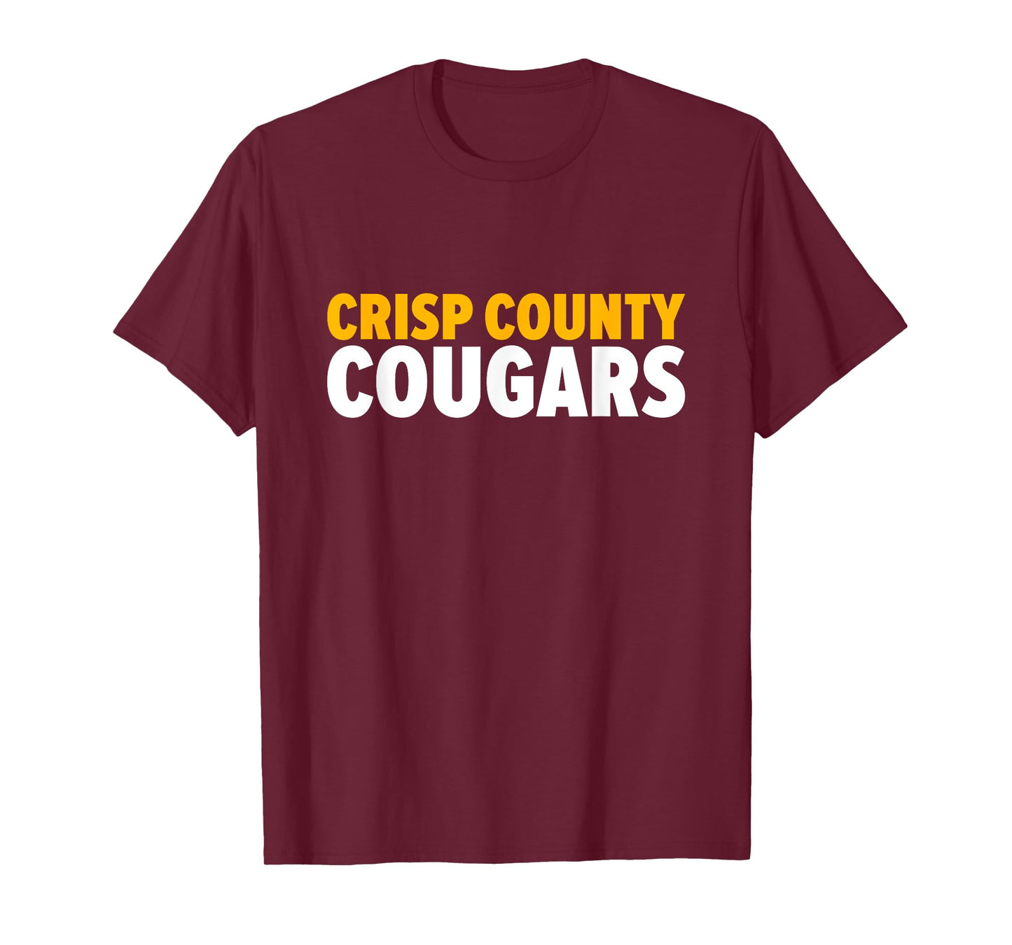 Crisp County Cougars Bold T-Shirt