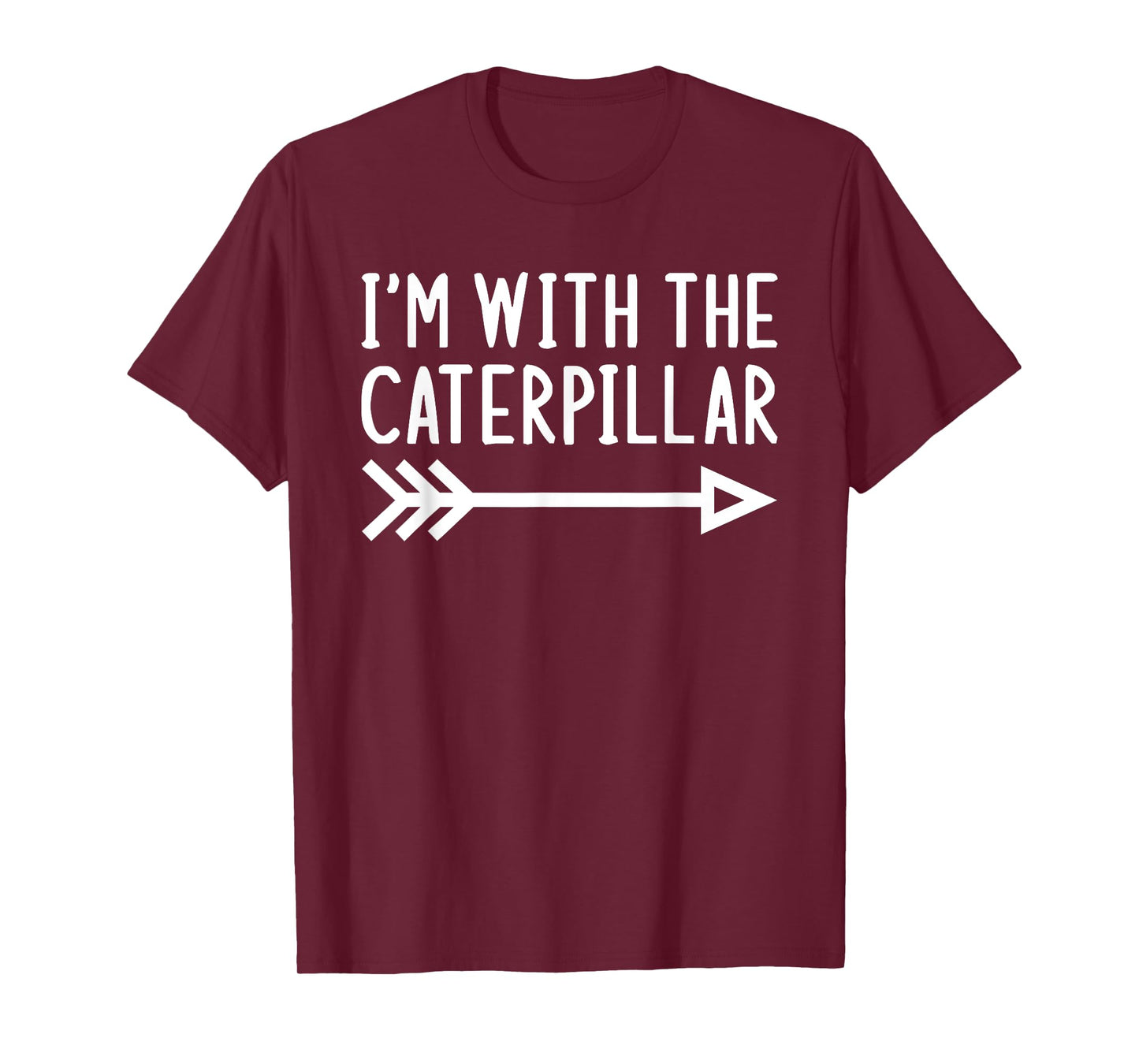 I'm With The Caterpillar Funny Matching Halloween Costume T-Shirt