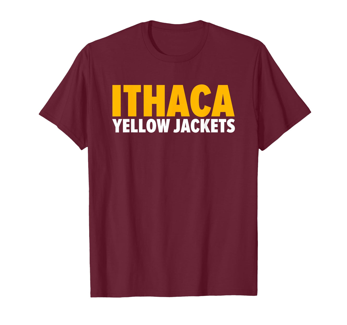Ithaca Yellow Jackets Bold T-Shirt