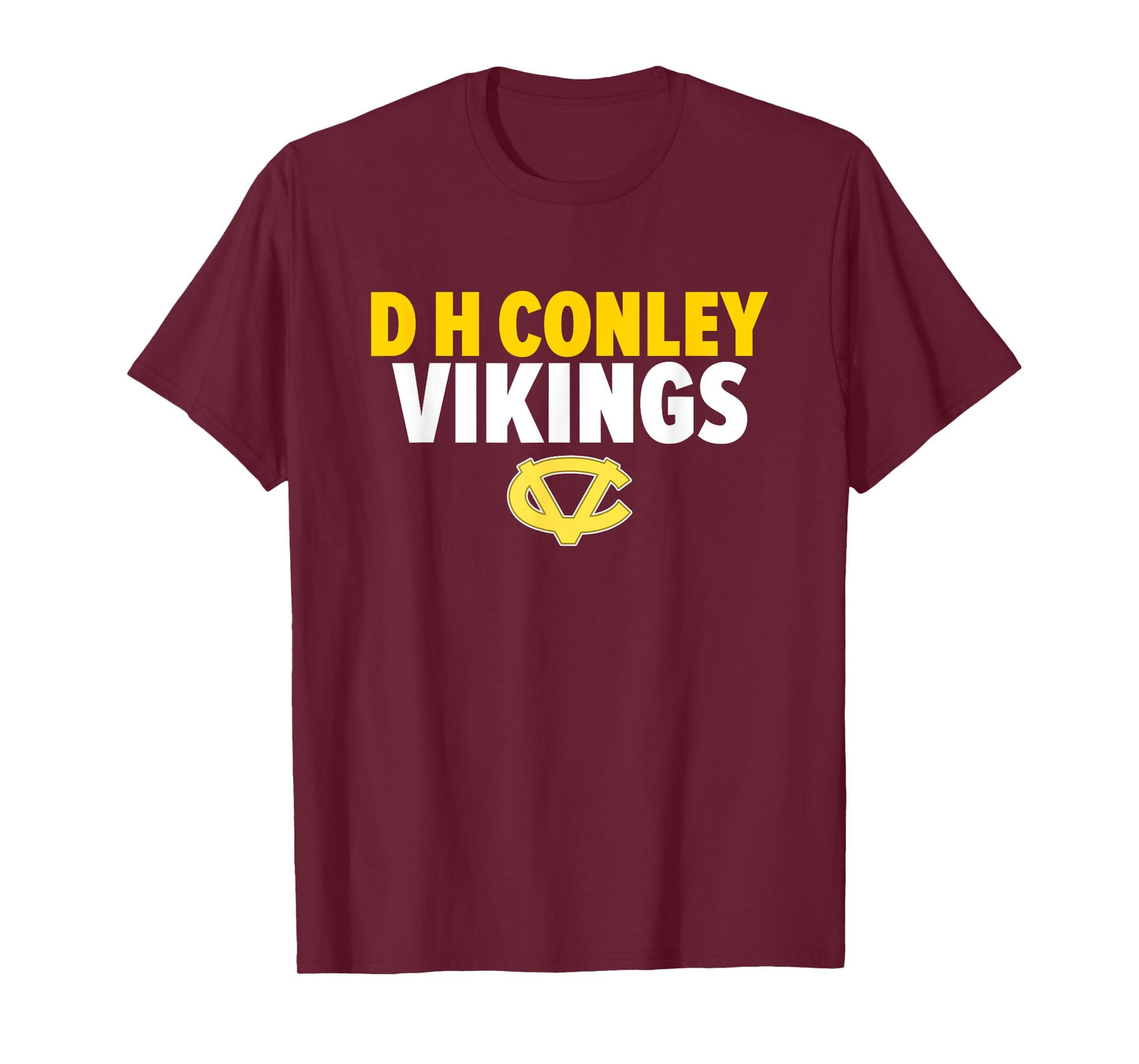 D H Conley Vikings Logo Bold HS T-Shirt
