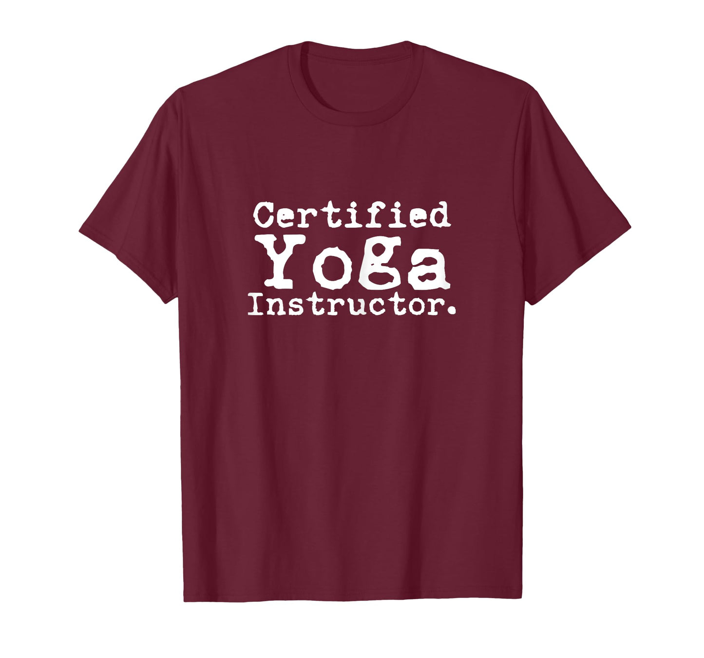 Certified Yoga Instructor Cool Exercise Yoga Lover Gift T-Shirt