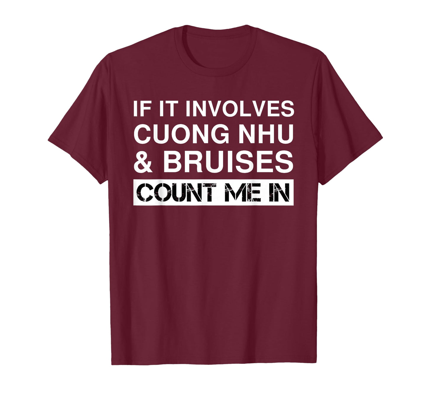 Funny Cuong Nhu Fighter Fighting Martial Arts T-Shirt