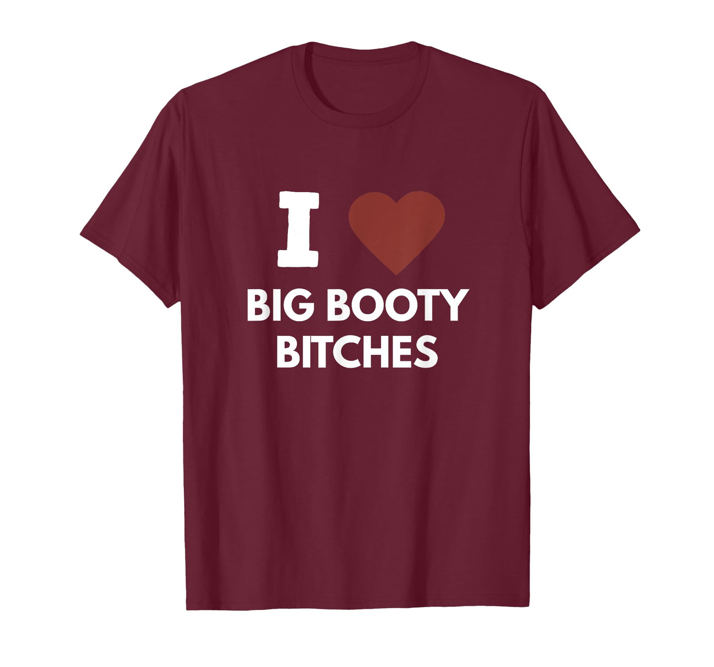 I Love Big Booty Bitches Apparel For Life T-Shirt