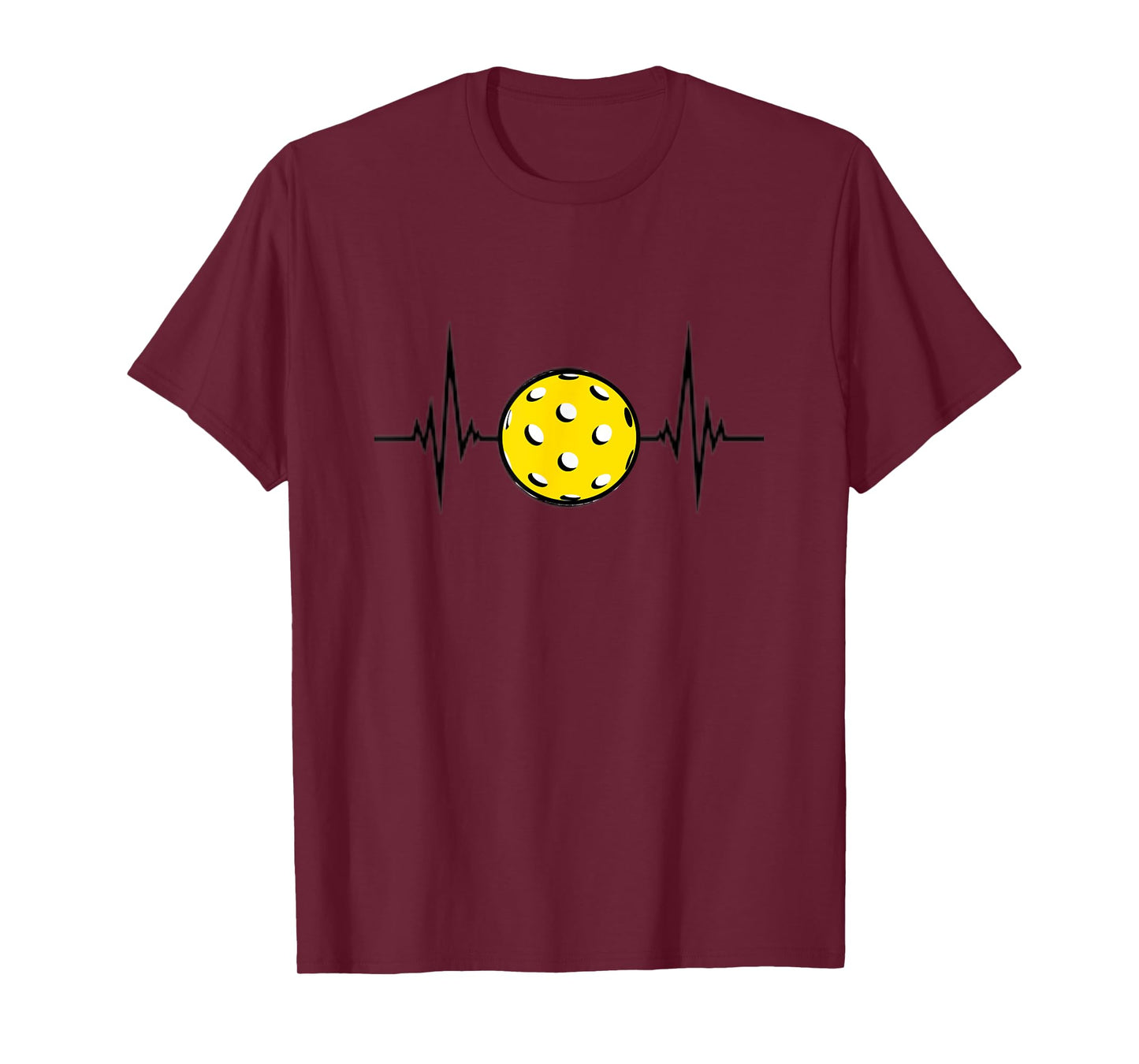 Pickleball is life - heartbeat with Pickleball - funny T-Shirt