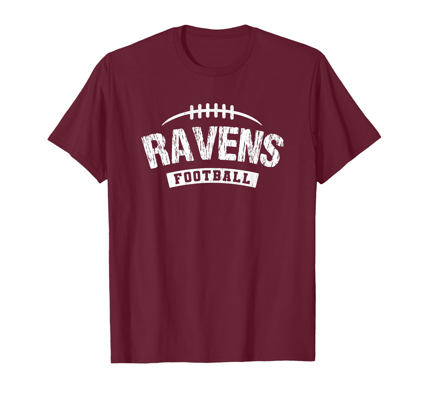 Ravens South Football Distressed HS T-Shirt