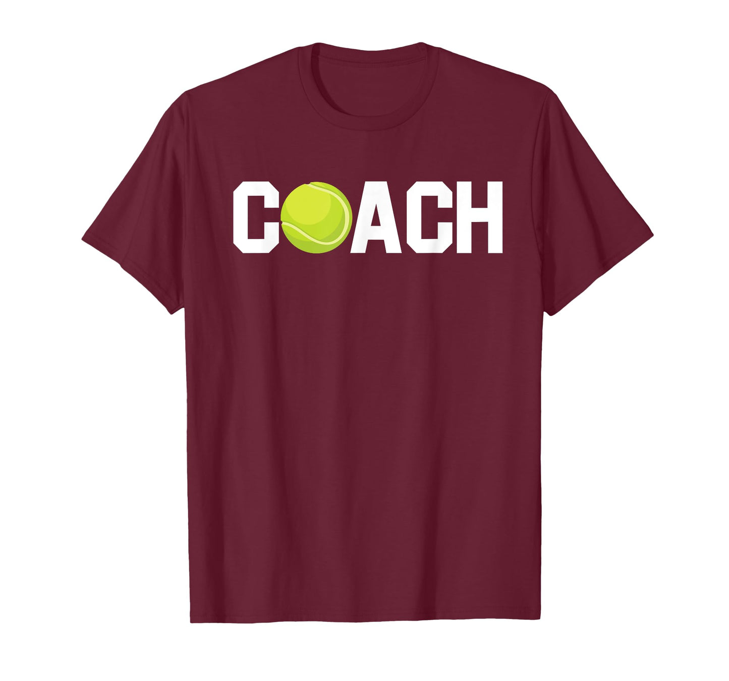 Cool Tennis Coach Funny Trainer Racket Lawn Game Enthusiast T-Shirt