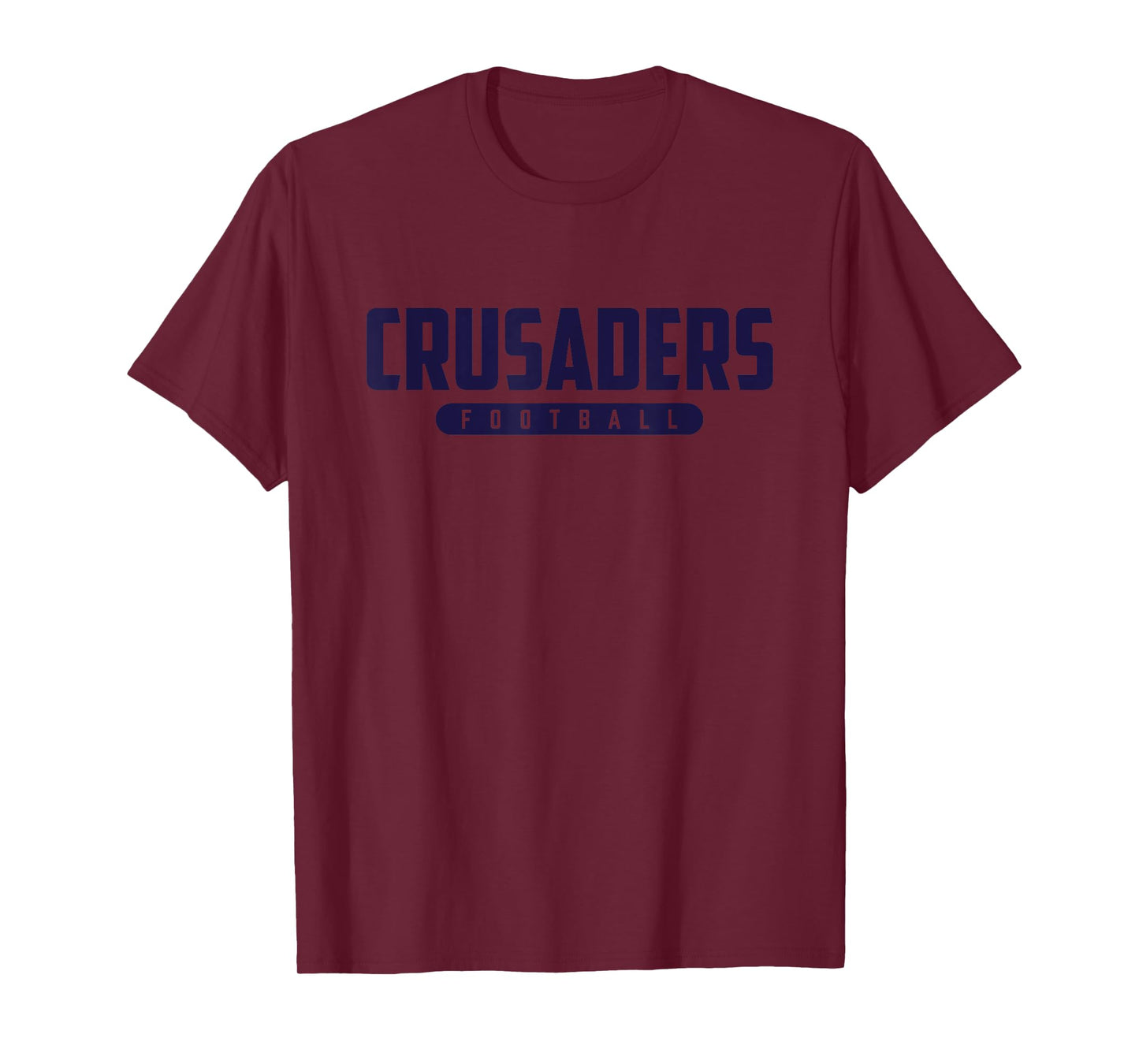 Manchester Memorial Crusaders Football T-Shirt