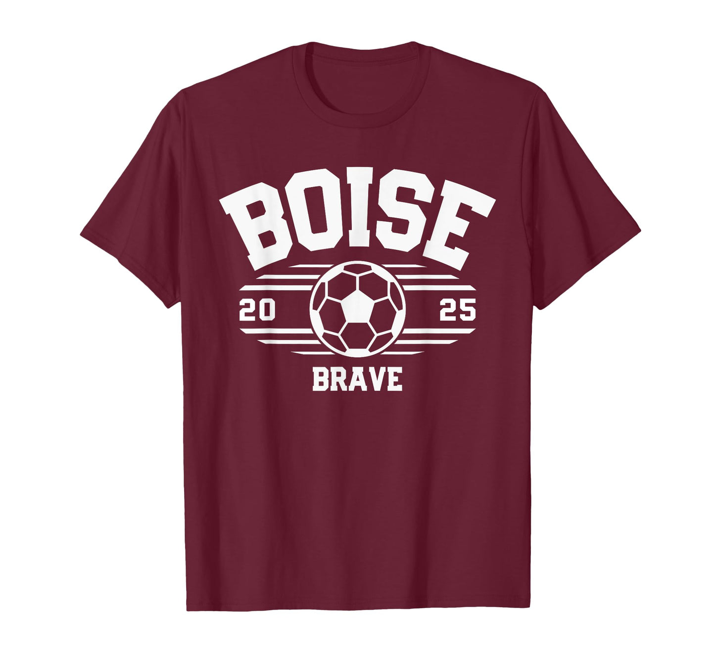 Boise Brave Soccer Ball 2025 T-Shirt