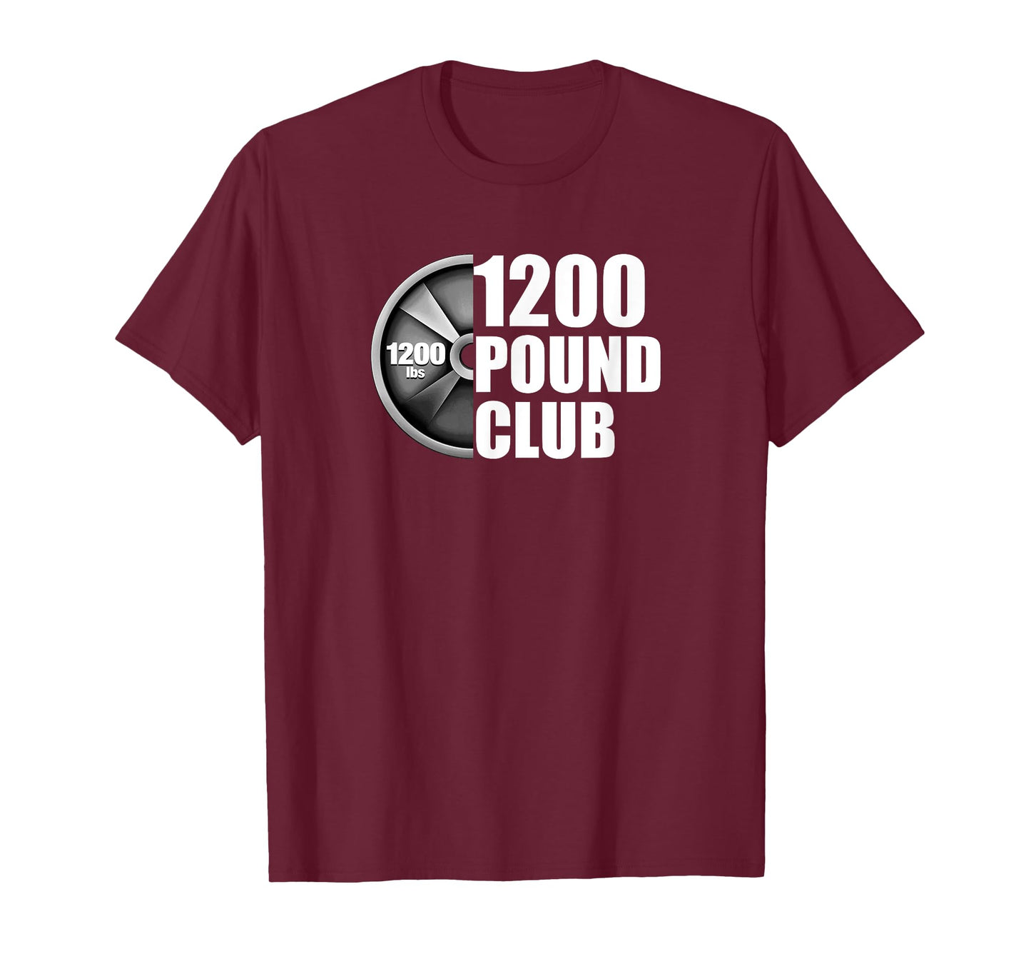 1200 Pound Club Powerlifting T-Shirt