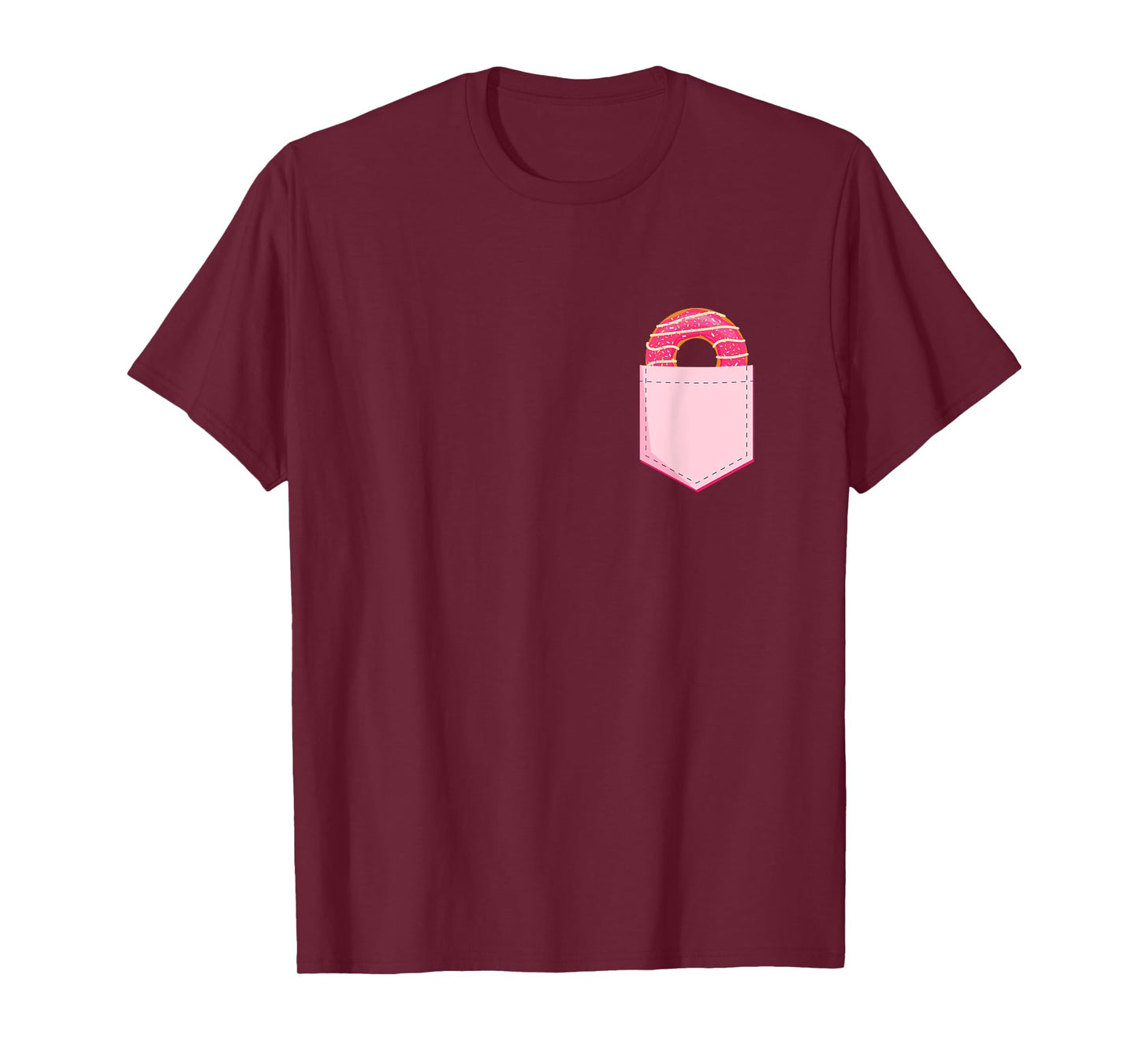 Pocket Donut - Funny Pocket Size Doughnut Donut Lover T-Shirt