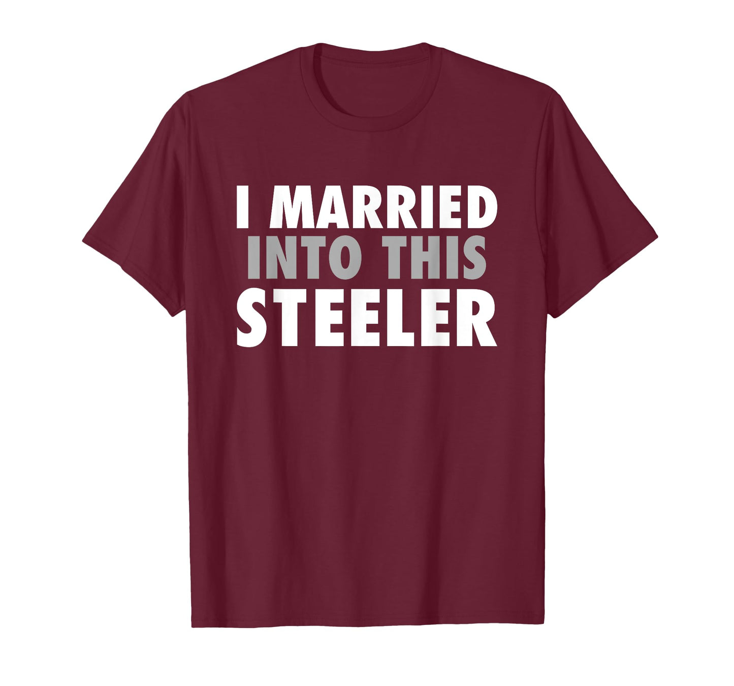 Steelers Fontana I Married Into This HS T-Shirt