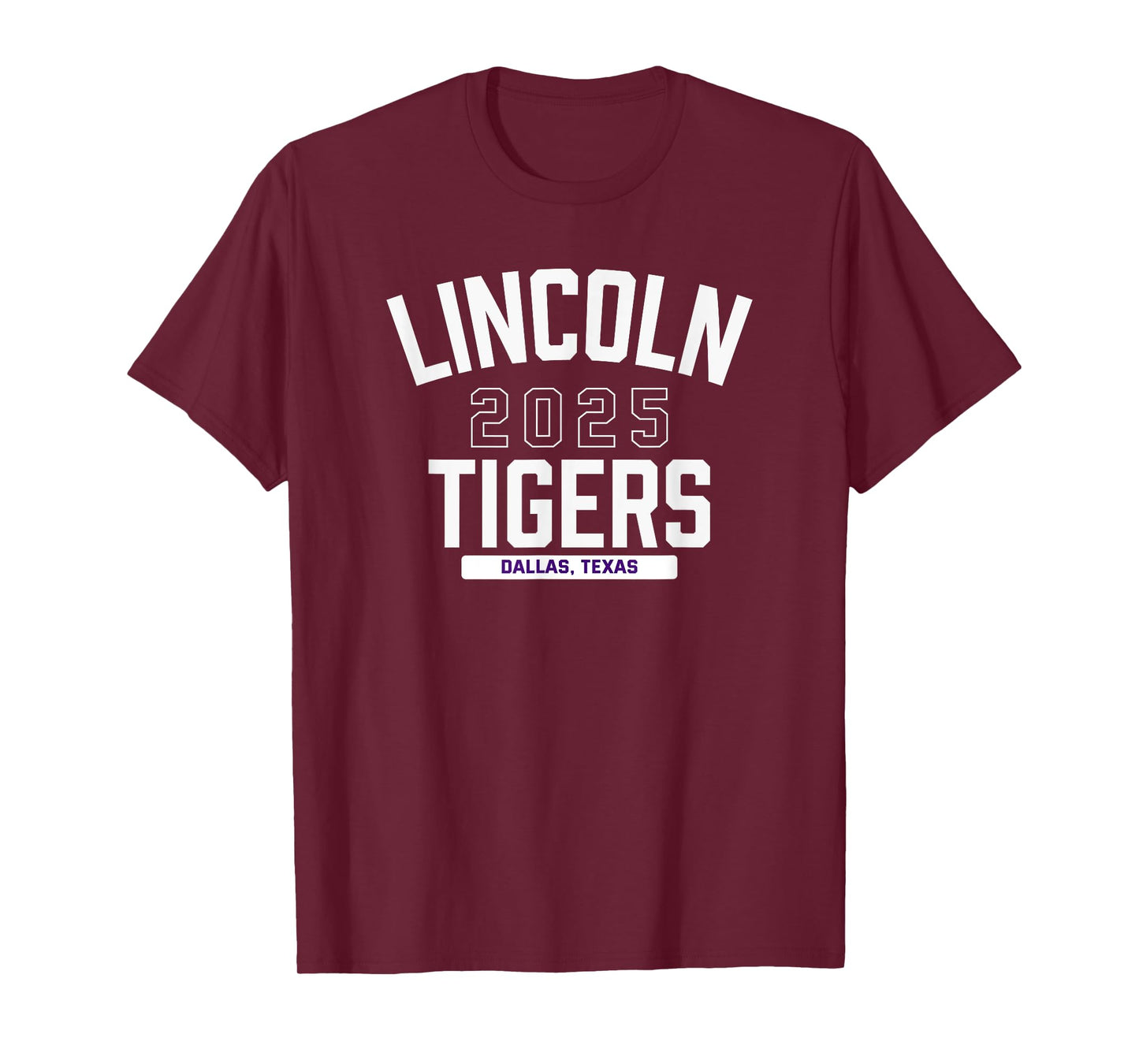 Lincoln Tigers Dallas, Texas 2025 T-Shirt