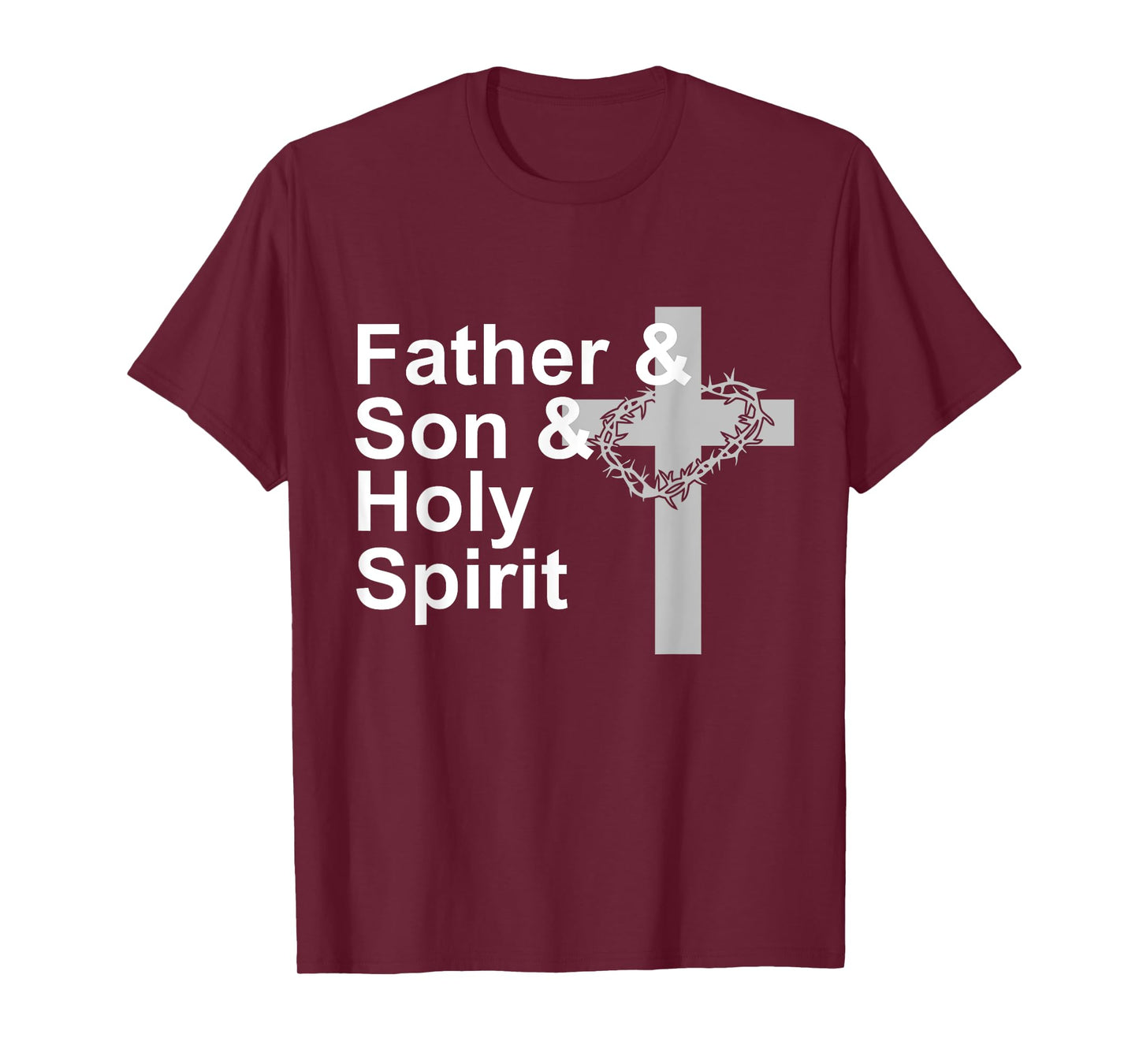Father Son Holy Spirit TShirt Christian Love Gift T-Shirt