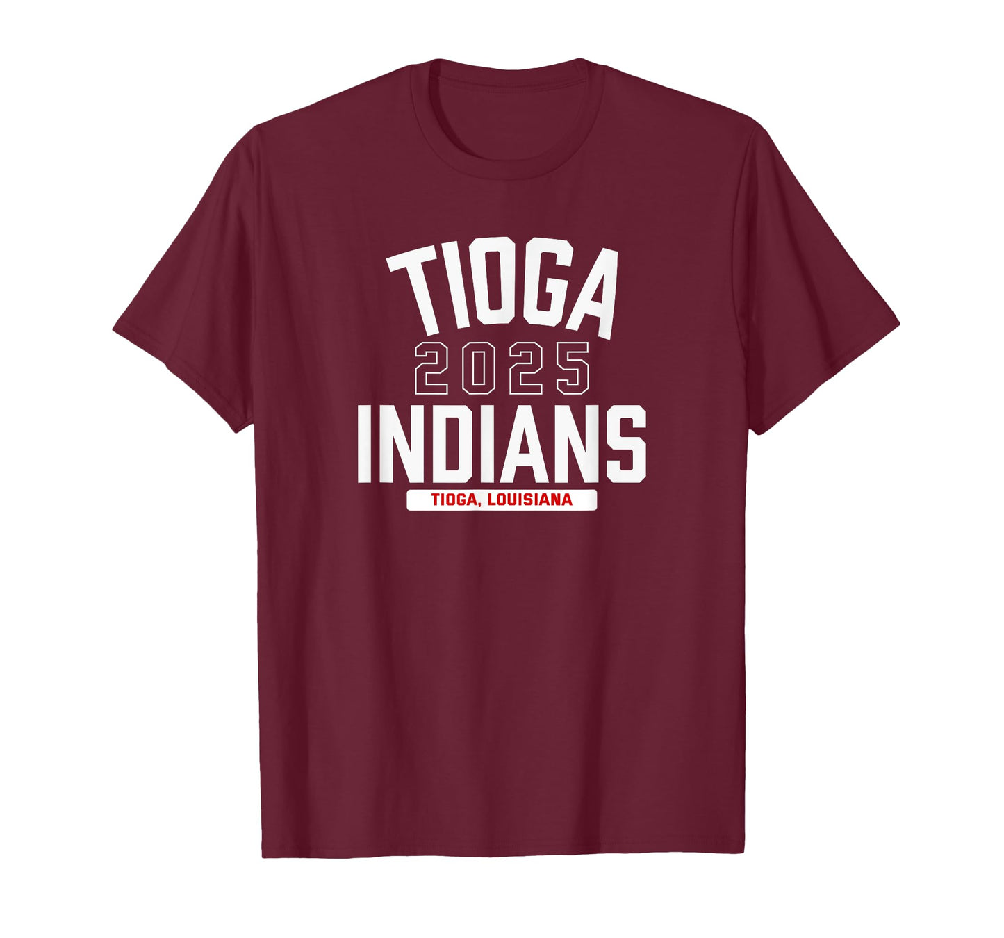 Tioga Indians Tioga, Louisiana 2025 T-Shirt